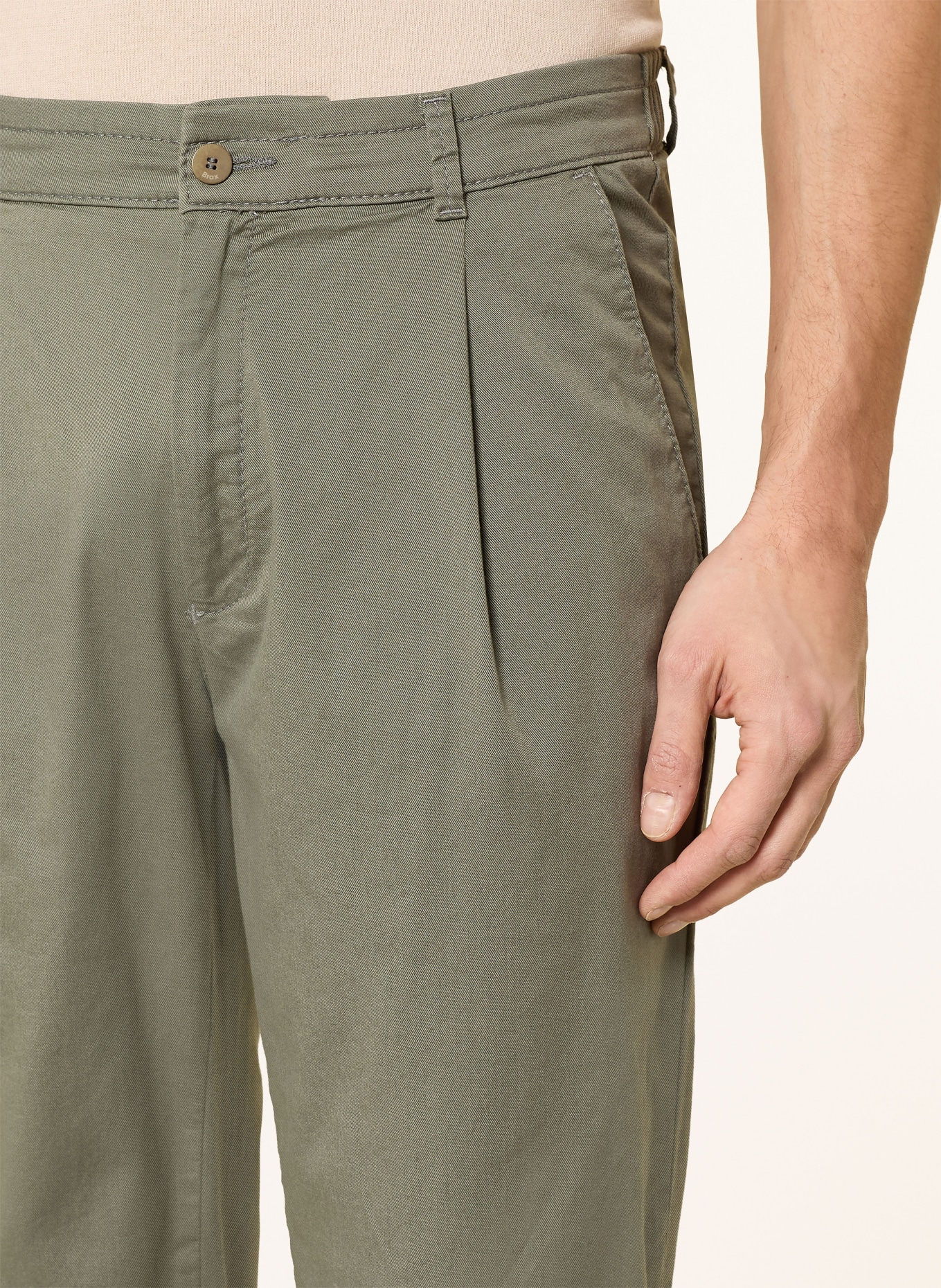 BRAX Chino TINO Regular Fit: 33 OLIVE