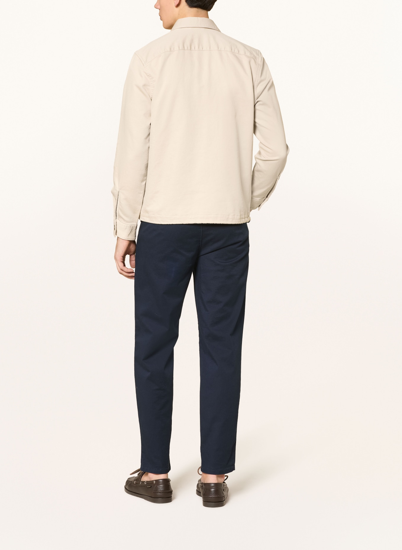 BRAX Chino TINO Regular Fit: DONKERBLAUW