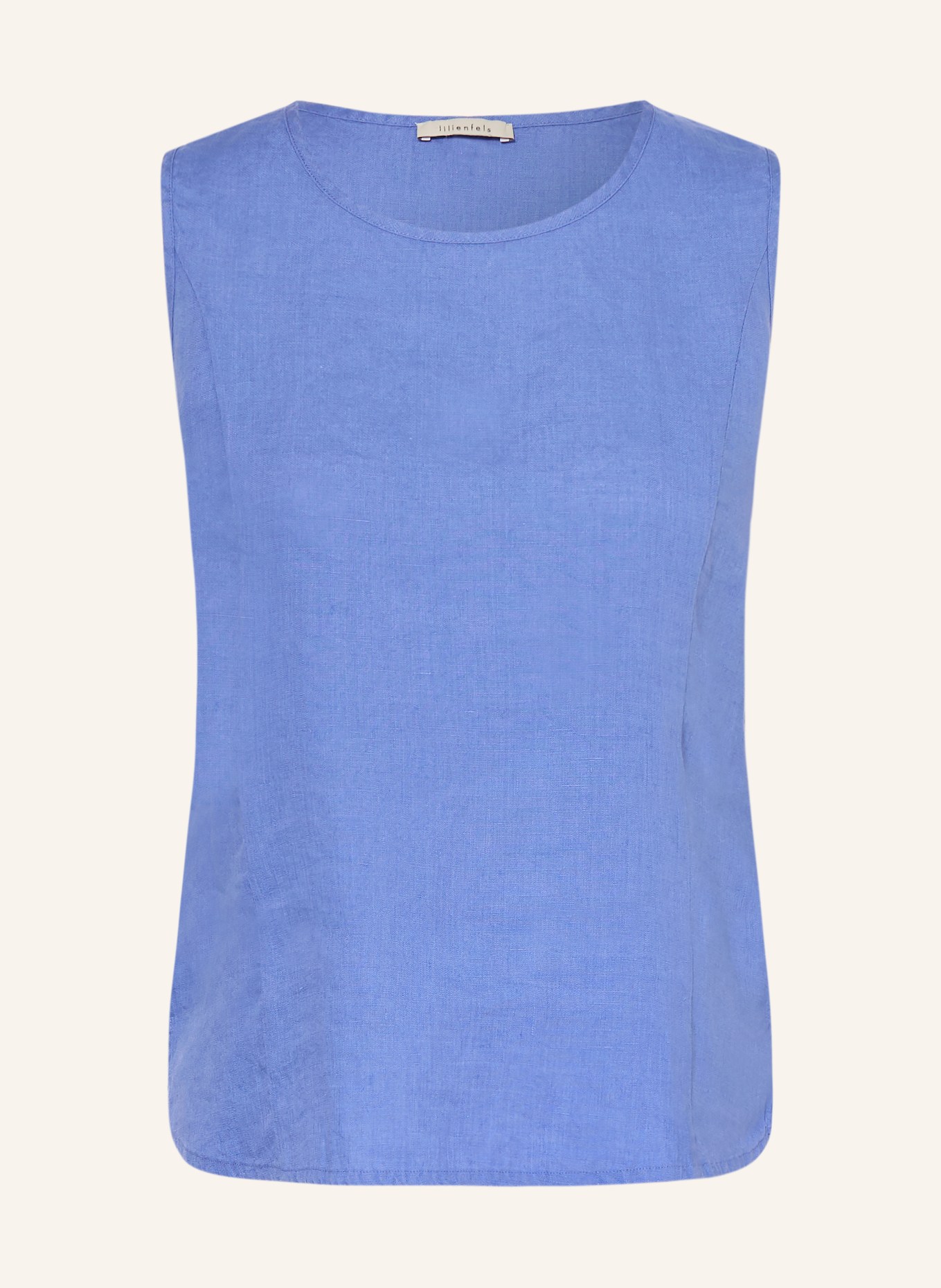 lilienfels linen top: BLUE