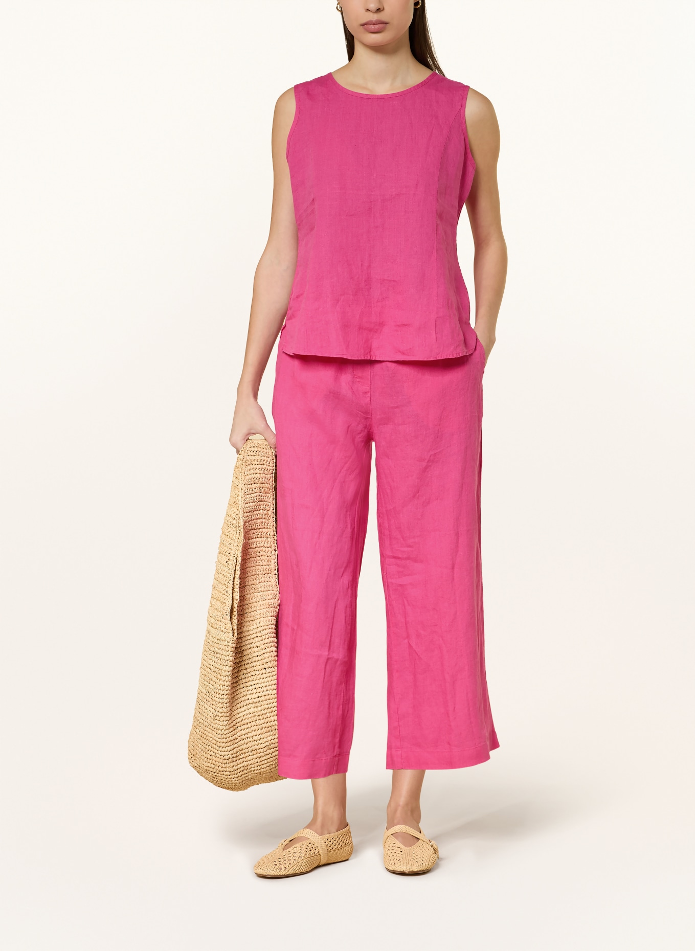 lilienfels Leinentop: PINK