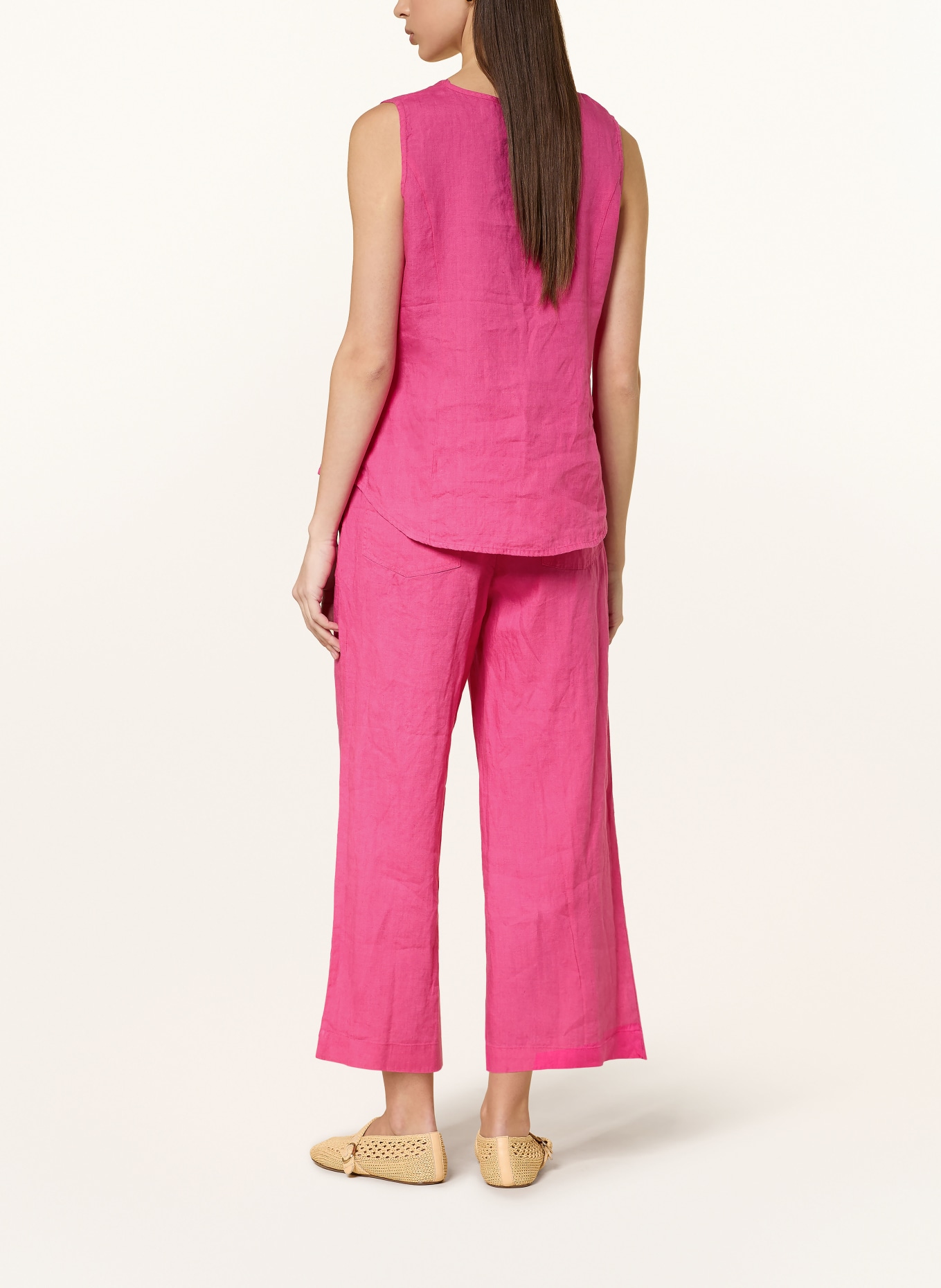 lilienfels Leinentop: PINK