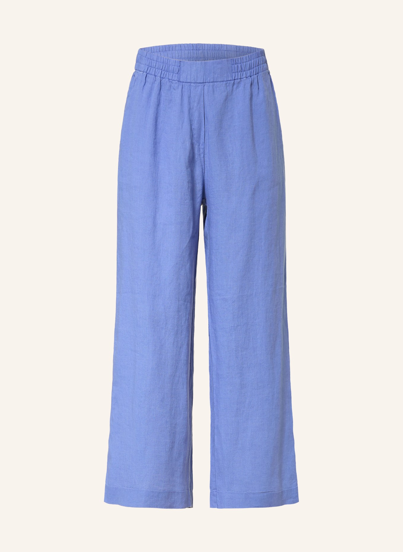 lilienfels Leinen-Culotte: BLAU