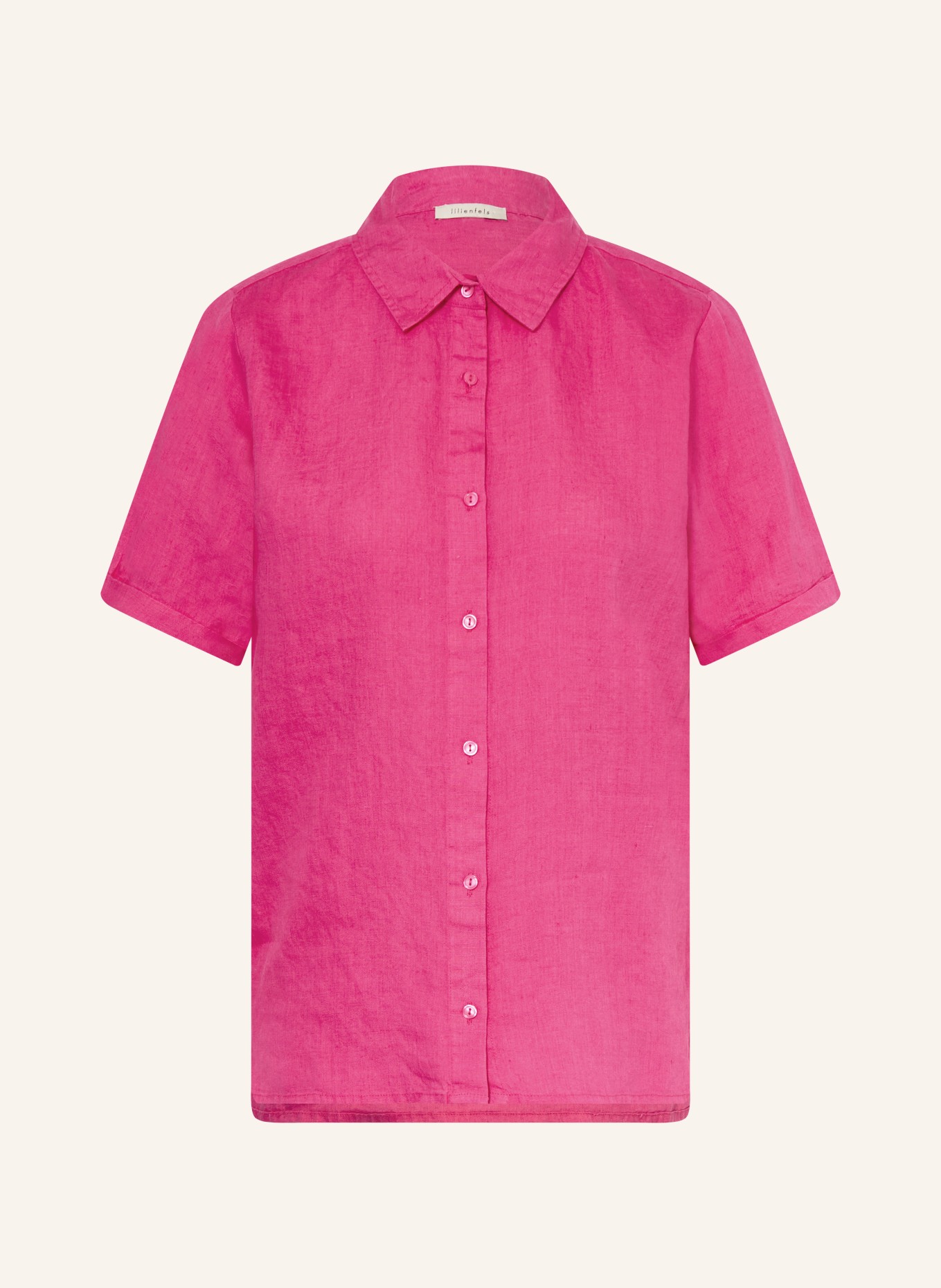 lilienfels Hemdbluse aus Leinen: PINK