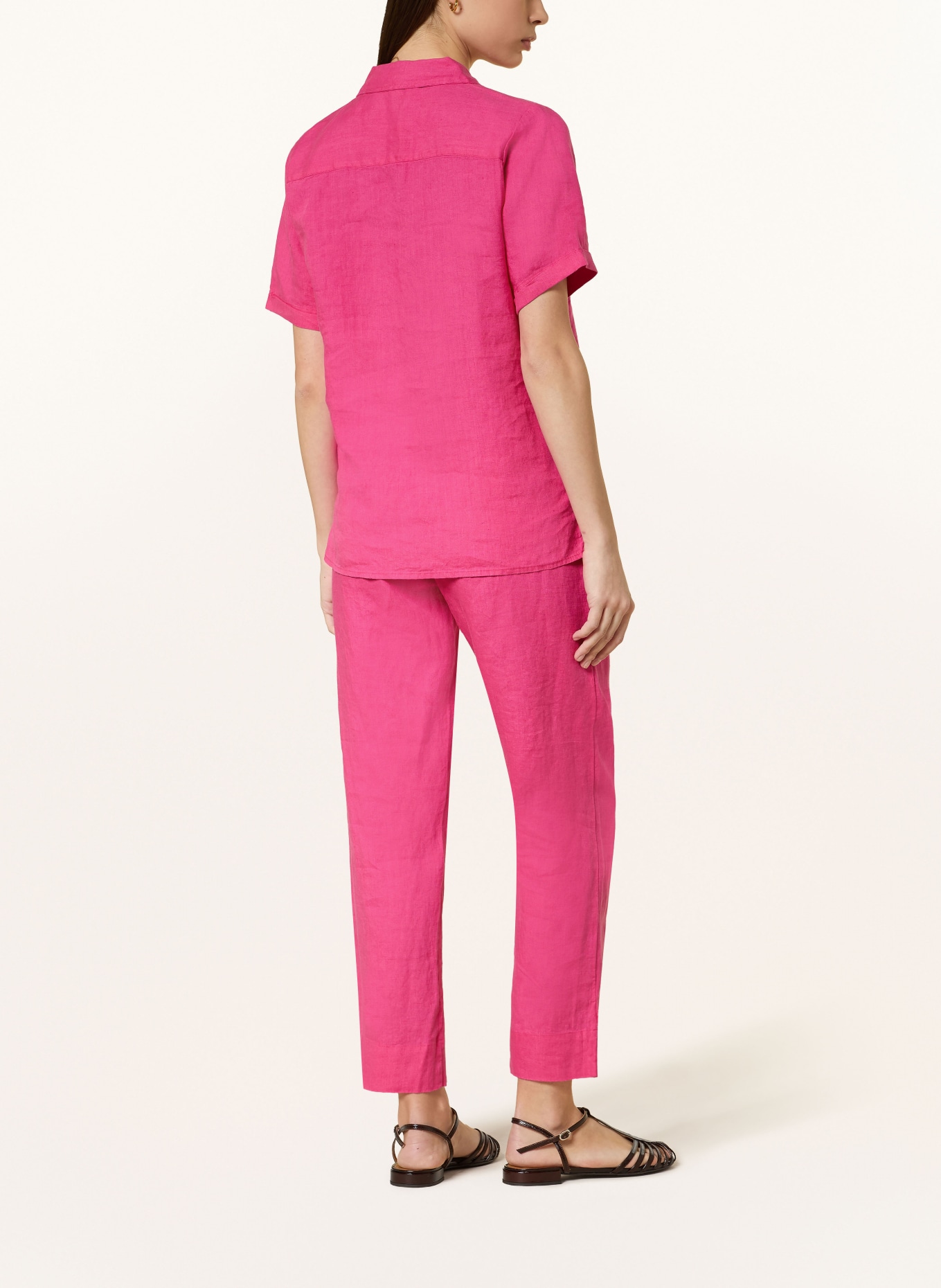 lilienfels Hemdbluse aus Leinen: PINK