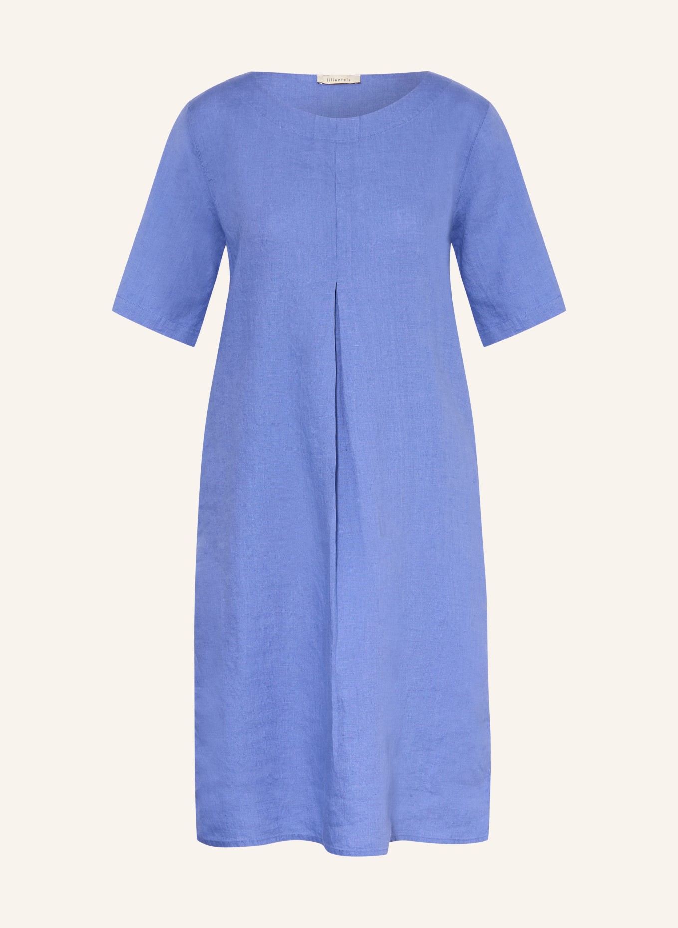 lilienfels Leinenkleid: BLAU
