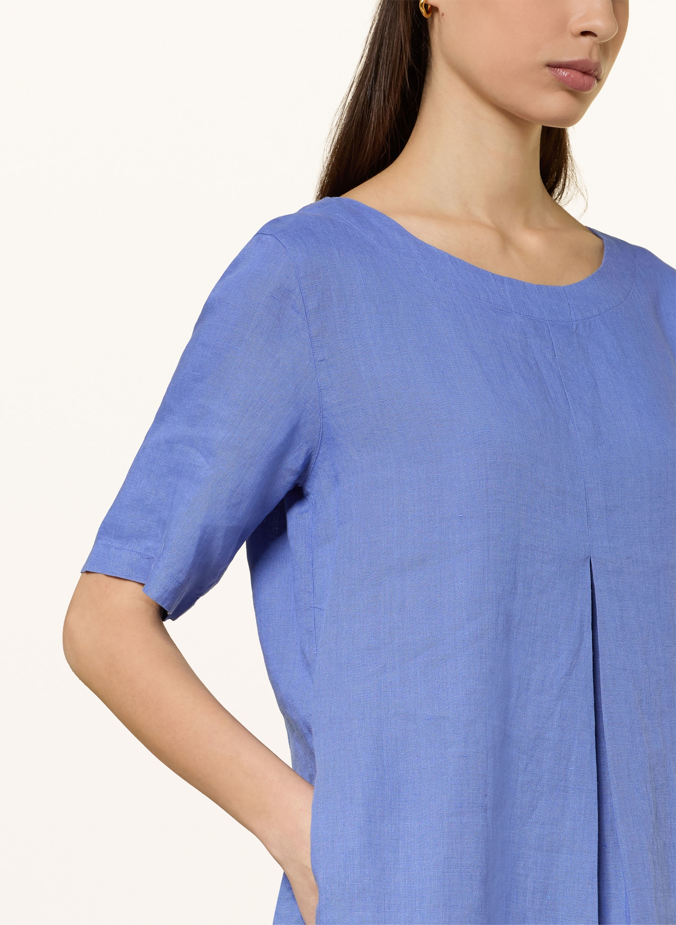 lilienfels Leinenkleid: BLAU