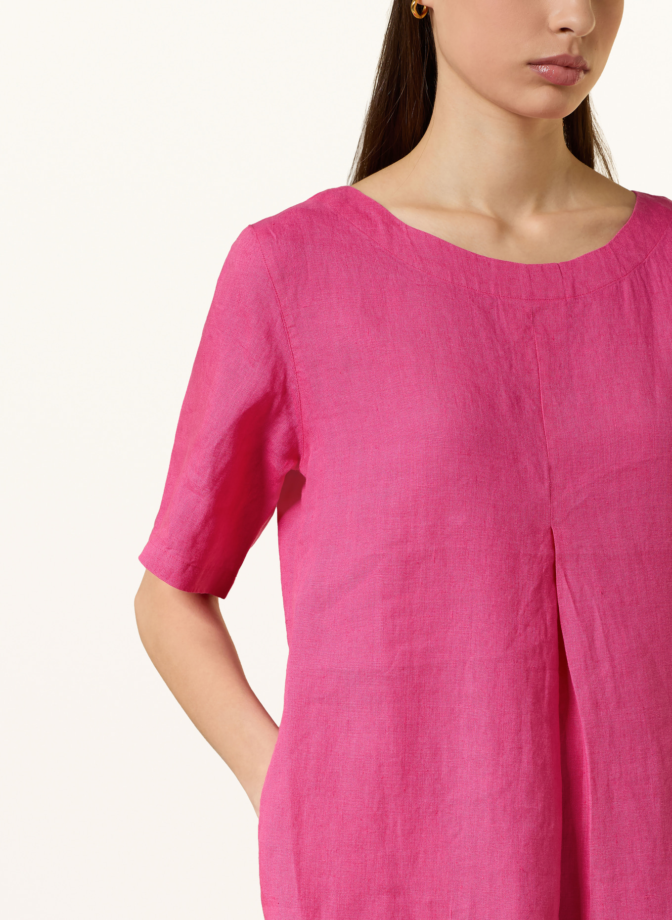 lilienfels Leinenkleid: PINK