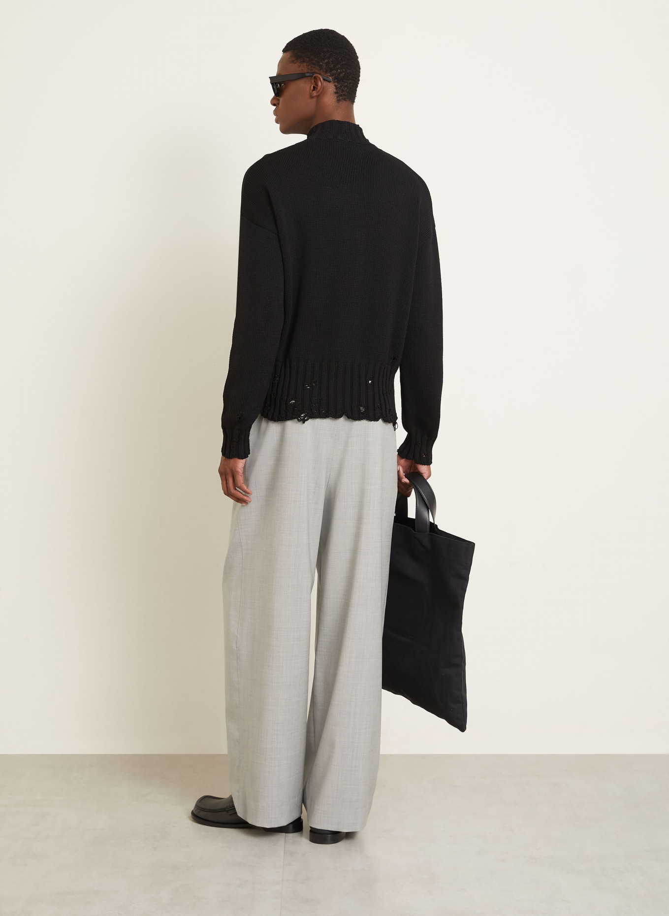 MARNI Strickjacke: SCHWARZ