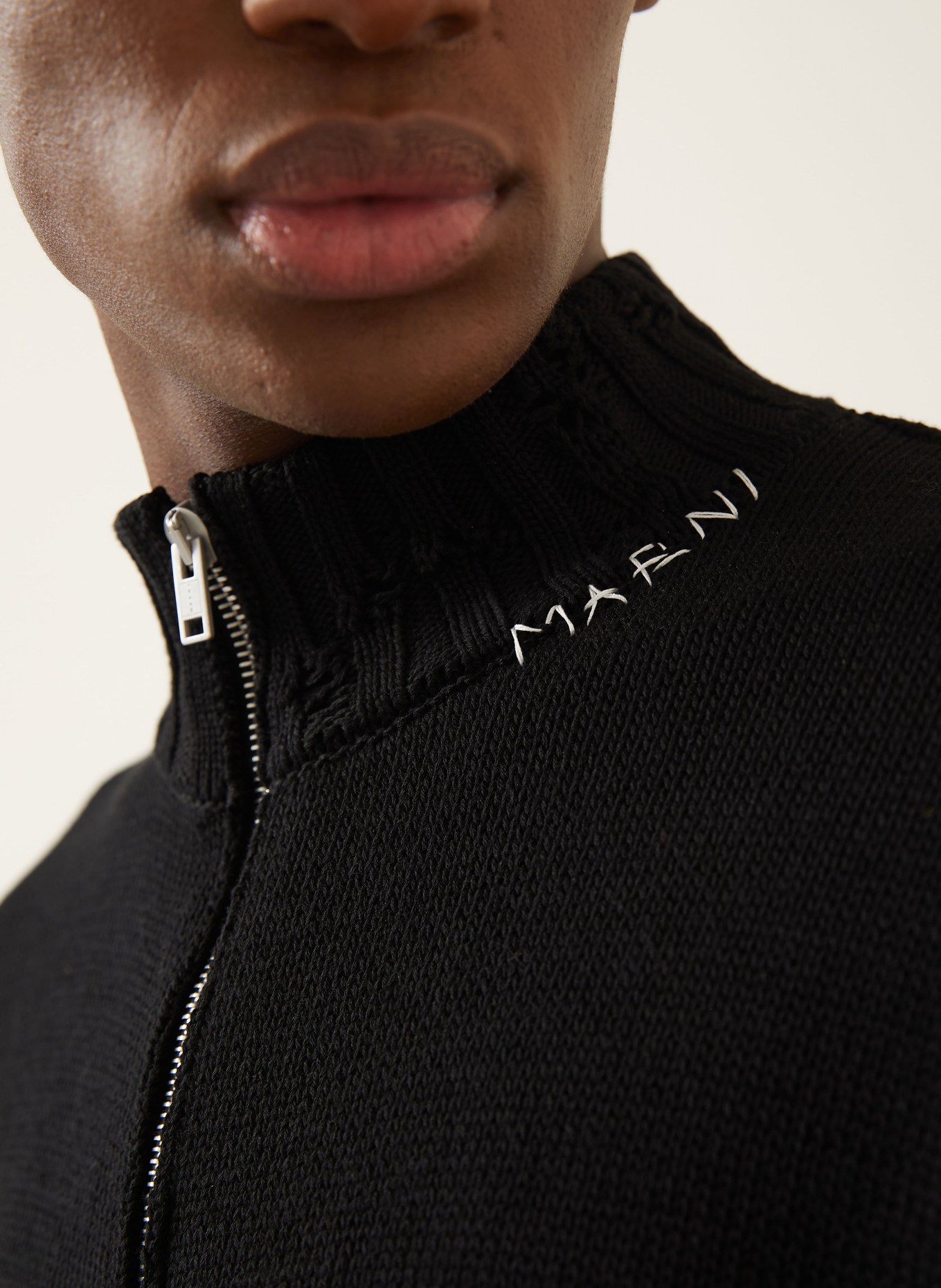 MARNI Strickjacke: SCHWARZ