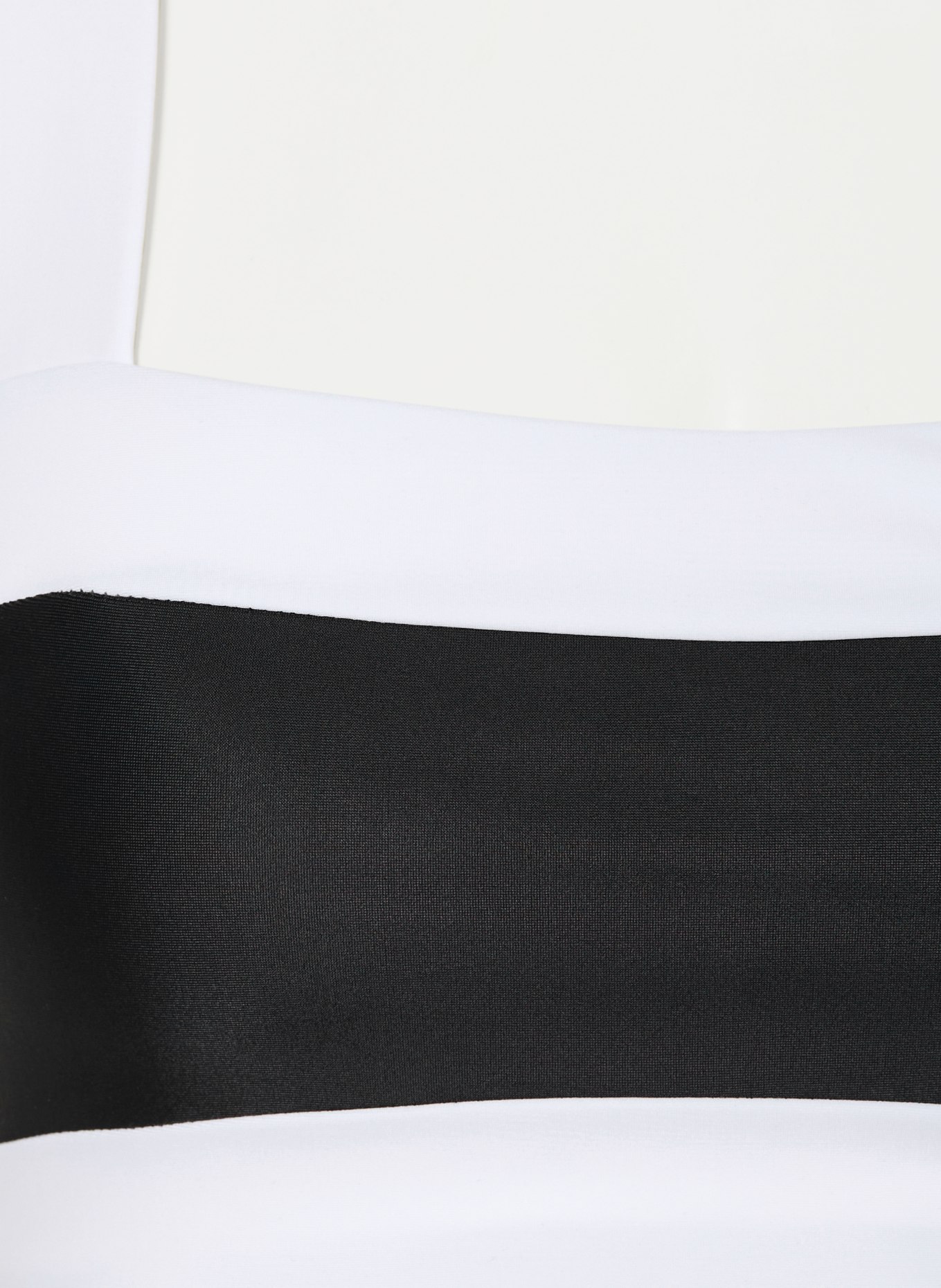 GOLDBERGH Bustier-bikinitop PLONGE: ZWART / WIT