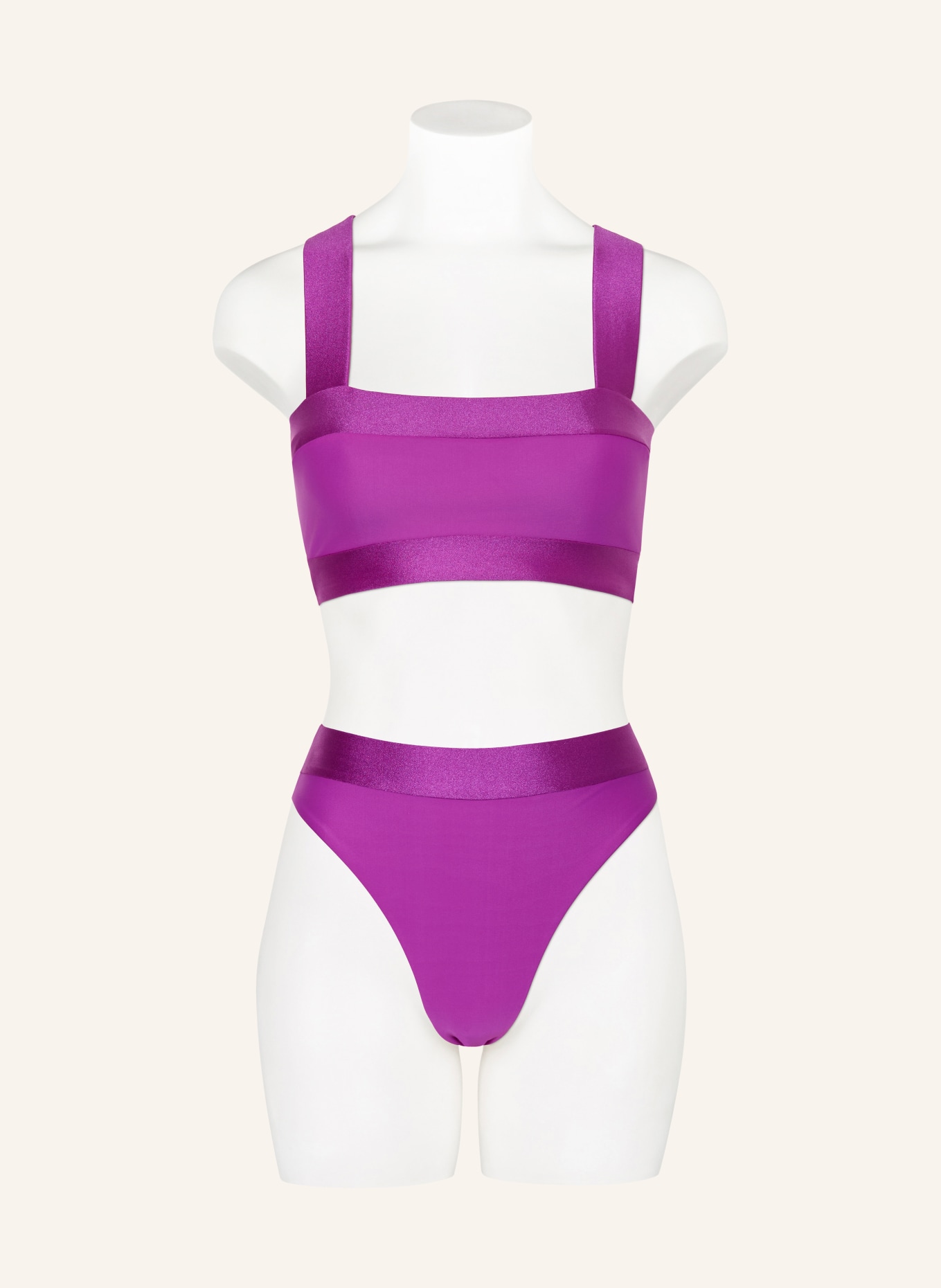 GOLDBERGH Bustier-Bikini-Top PLONGE: NEONLILA