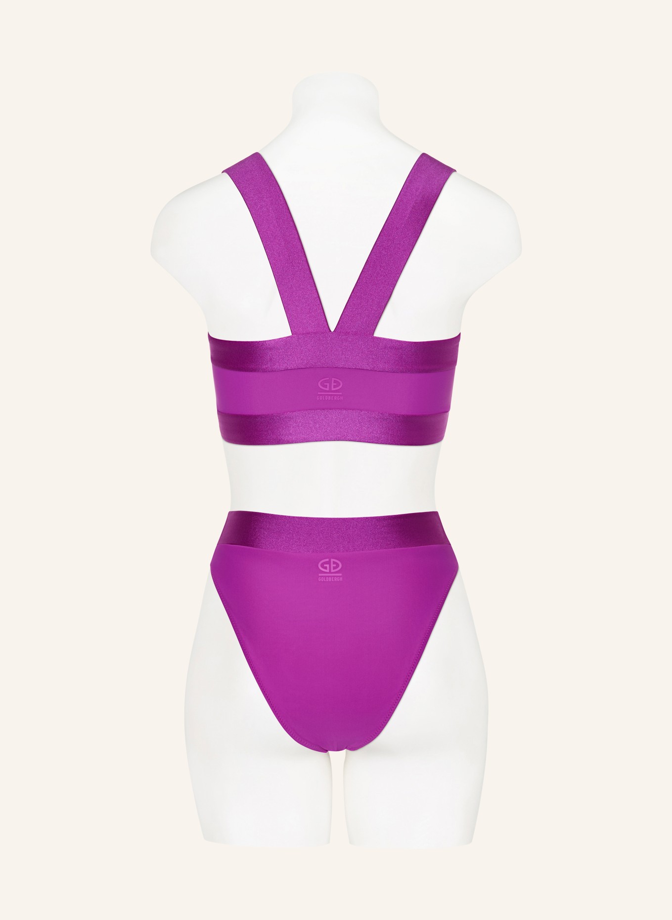 GOLDBERGH Bustier-Bikini-Top PLONGE: NEONLILA