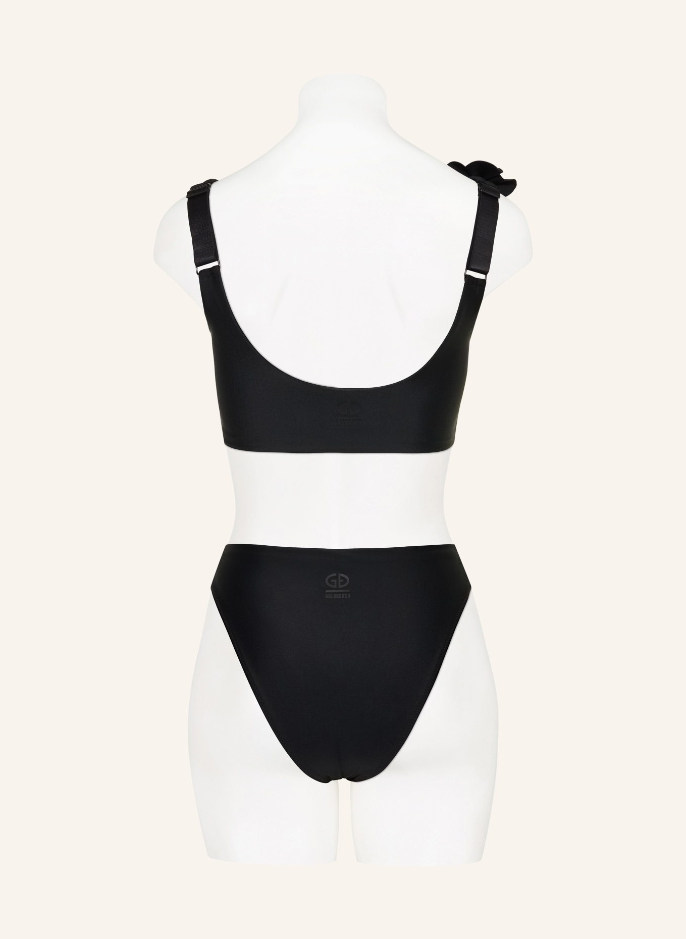 GOLDBERGH Bas de bikini basique REINA: NOIR