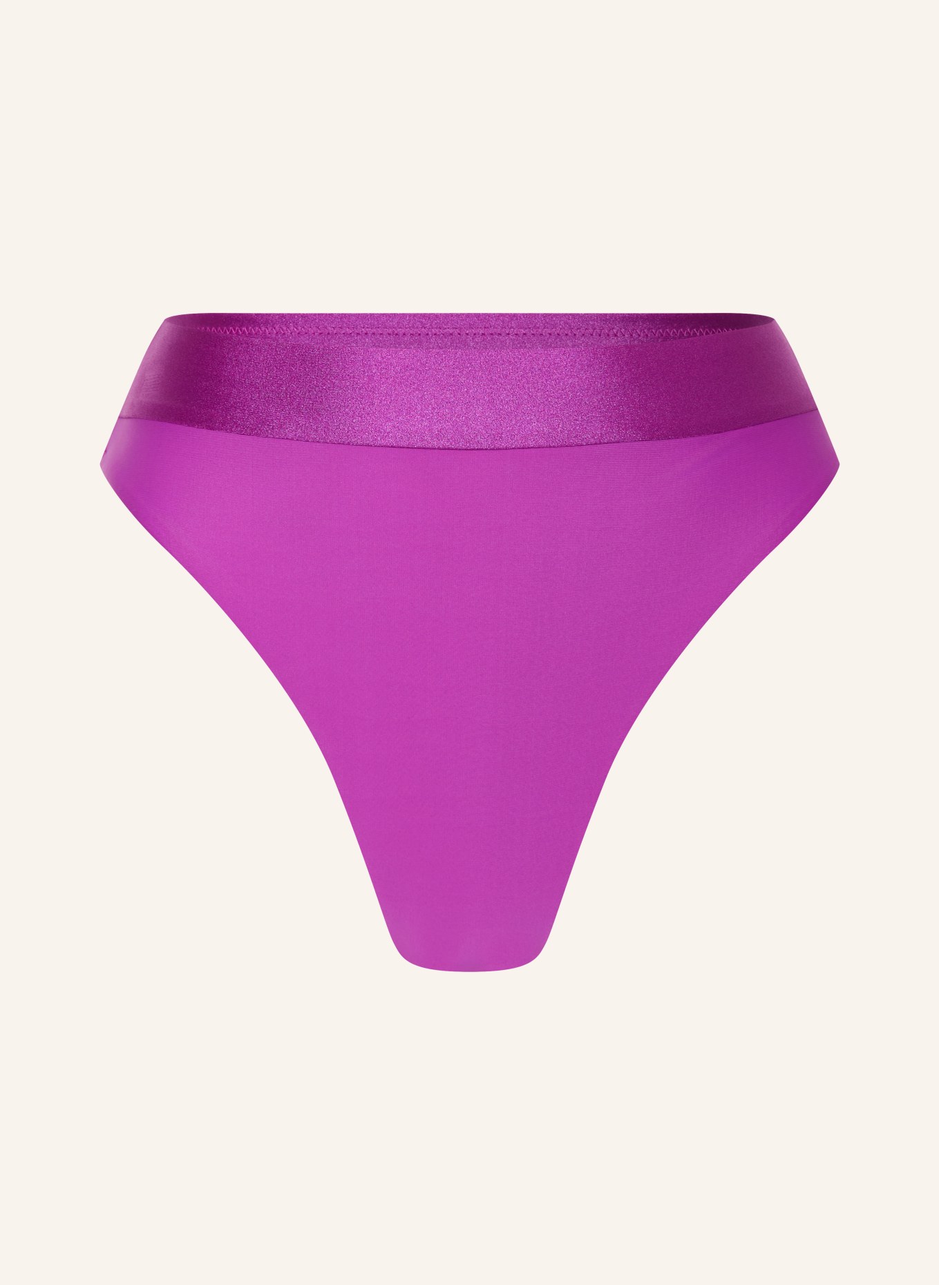 GOLDBERGH Bikinibroekje met hoge taille OCEANE: LILAS FLUO