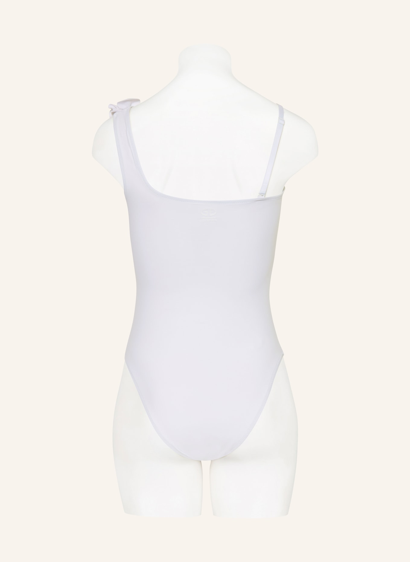 GOLDBERGH One-Shoulder-Badeanzug FABIOSA: WEISS