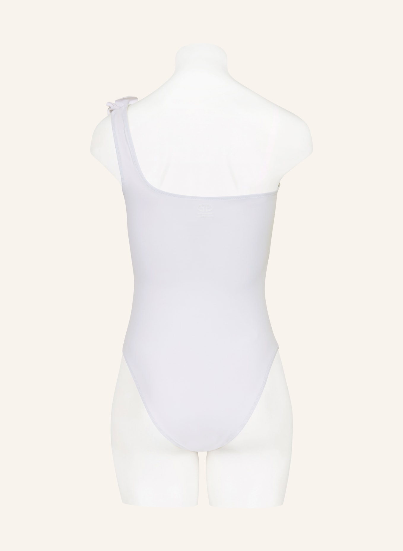 GOLDBERGH One-Shoulder-Badeanzug FABIOSA: WEISS