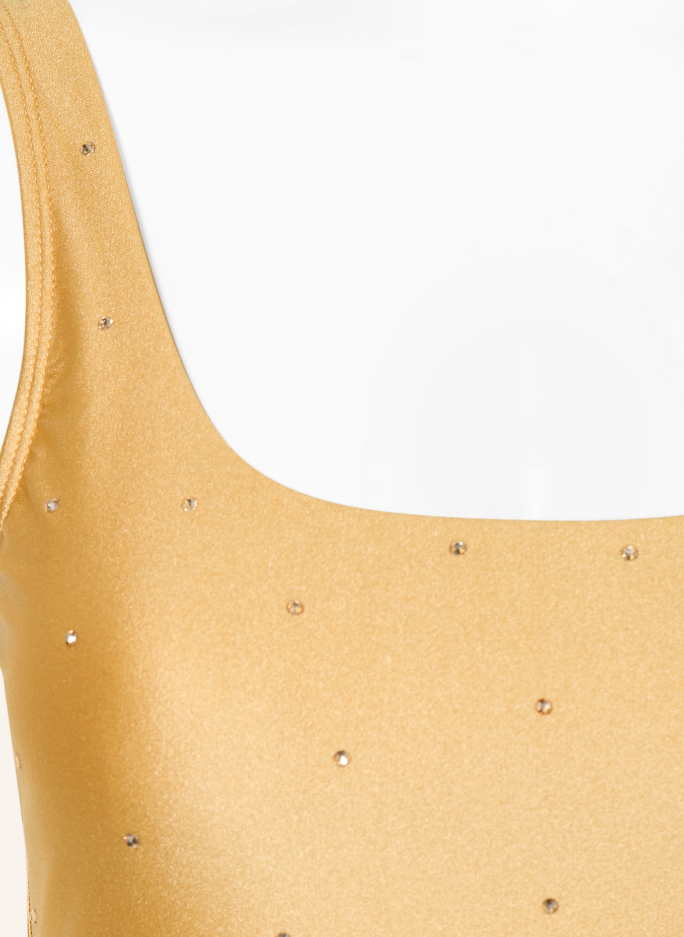 GOLDBERGH Badepak BREEZEA met strass-steentjes: GOUD