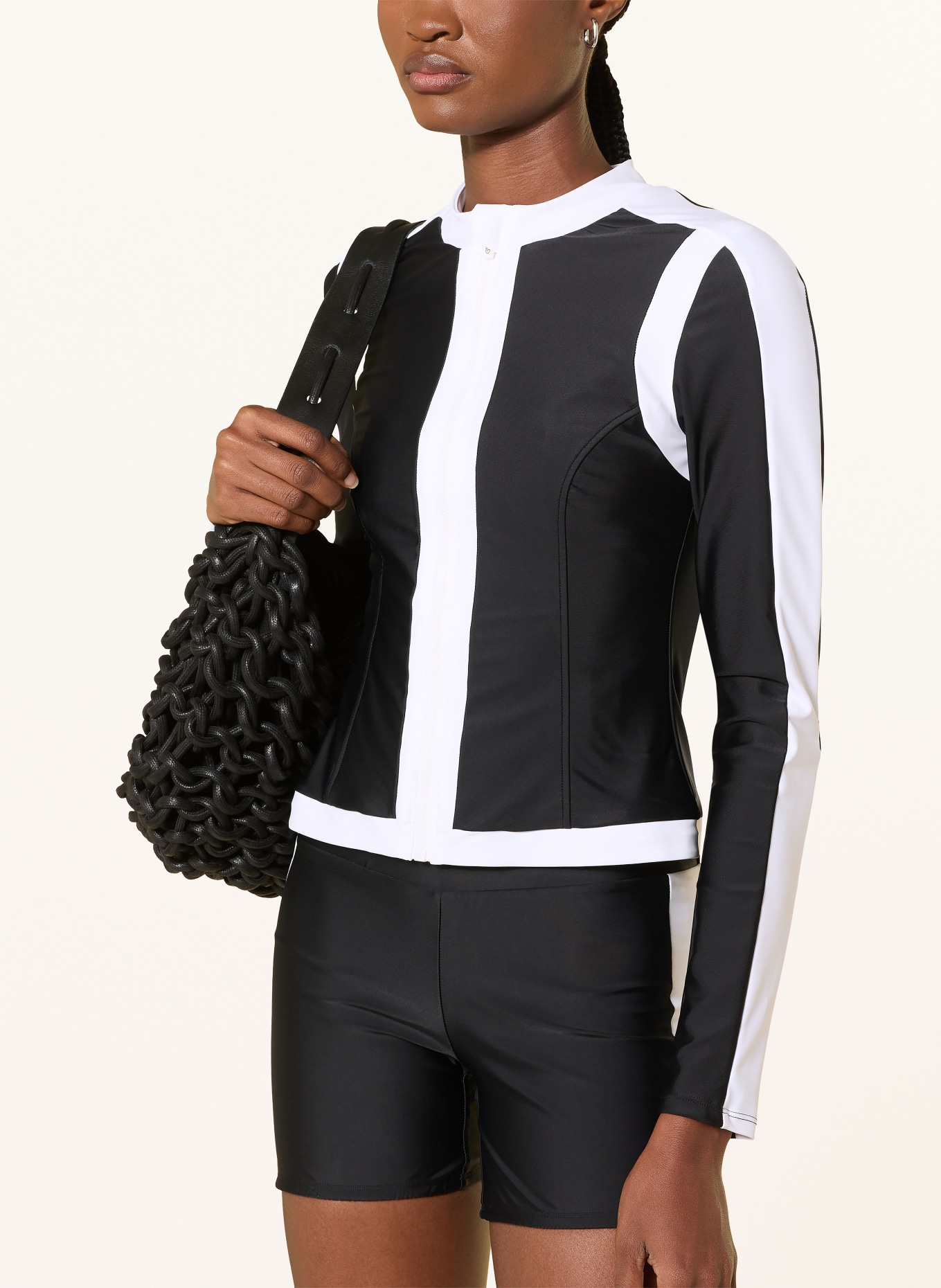 GOLDBERGH Functioneel jack SPLASH: ZWART / WIT