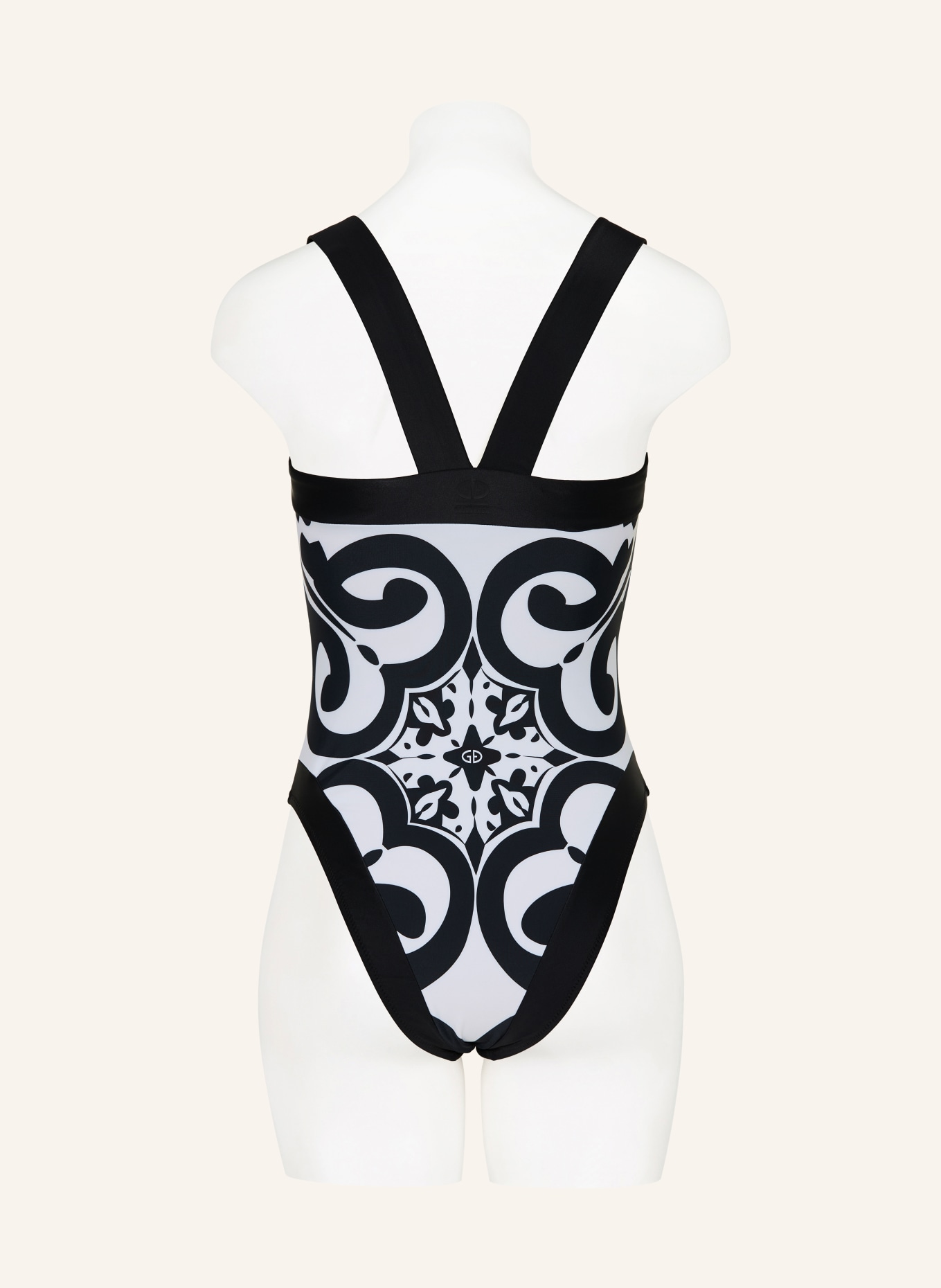 GOLDBERGH Badpak COSTELLA: ZWART / WIT