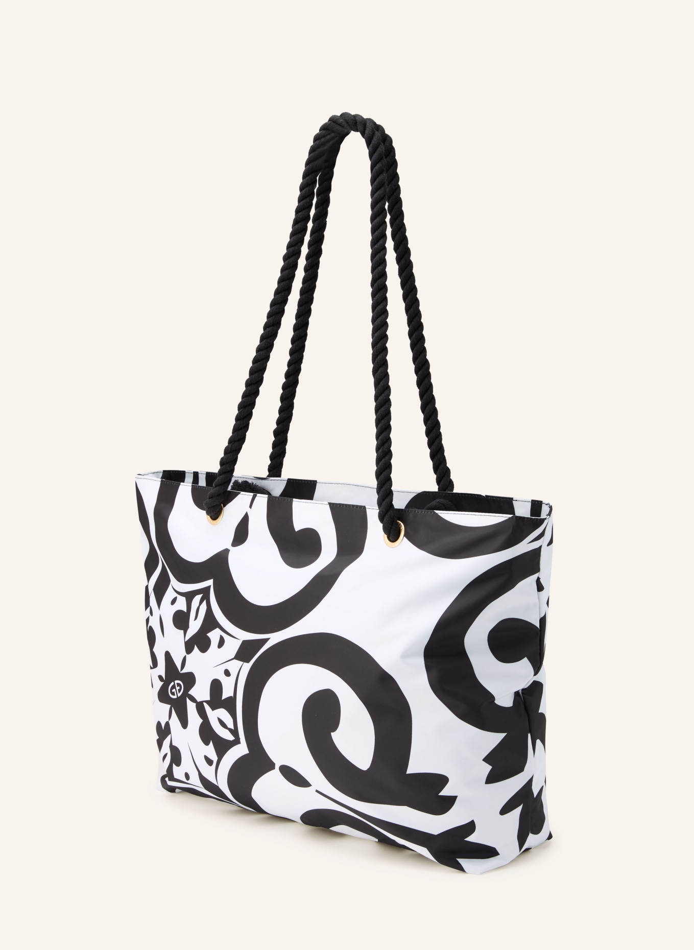 GOLDBERGH Sac de plage ISLAIRE: NOIR / BLANC