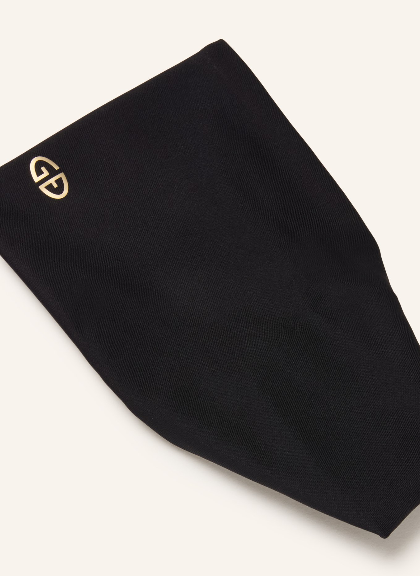 GOLDBERGH Opaska na głowę COVE: CZARNY / ZŁOTY