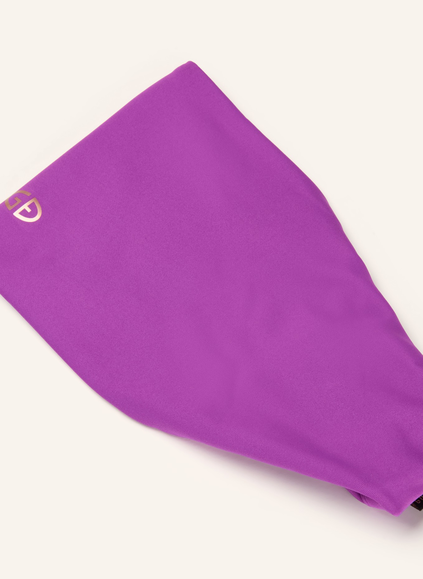 GOLDBERGH Opaska na głowę COVE: JASKRAWY FIOLETOWY / ZŁOTY