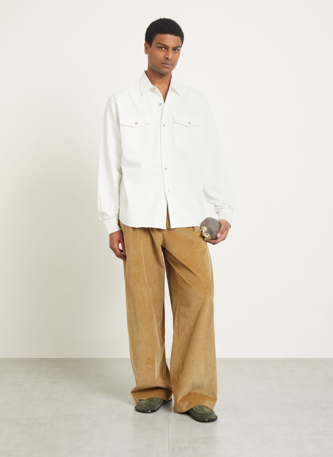 JW ANDERSON Survêtement en jean: BLANC