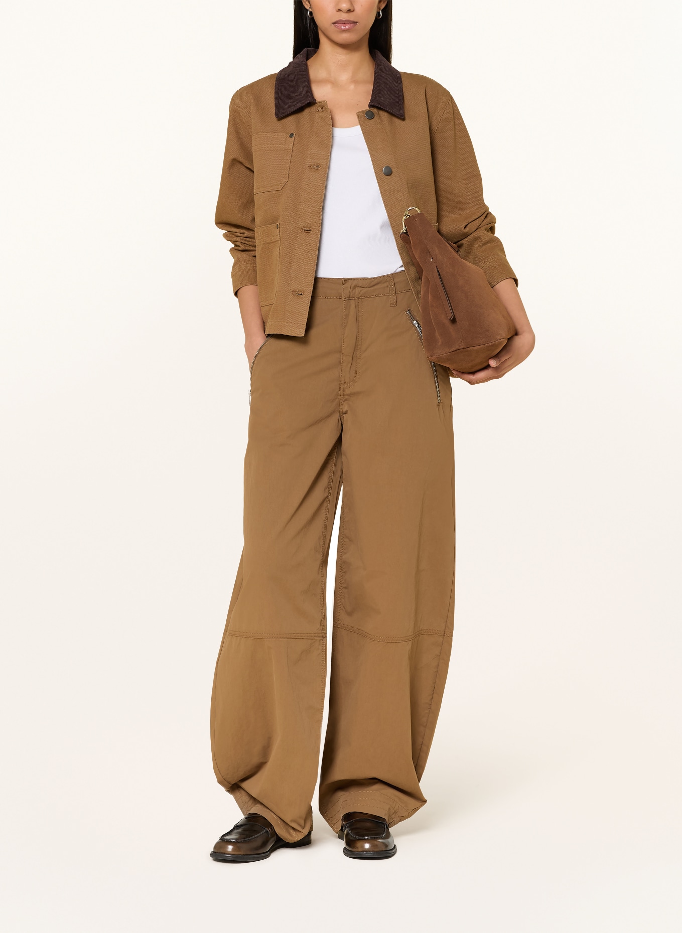 GESTUZ Spodnie GZZANDAYA: KONIAKOWY