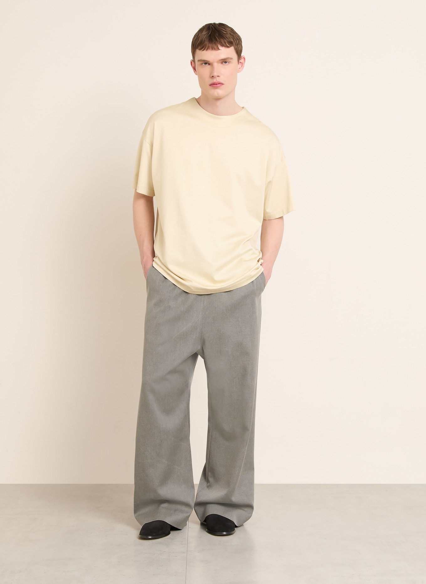 FEAR OF GOD Oversized shirt: ECRU