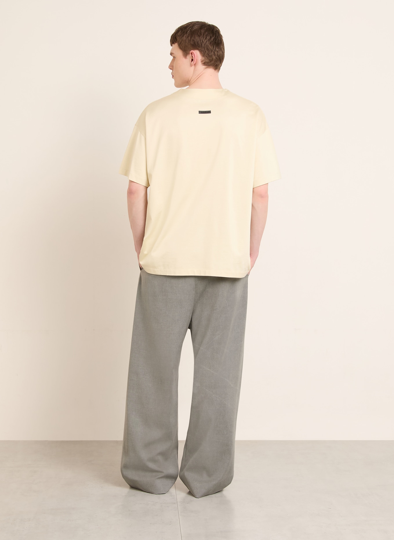 FEAR OF GOD Oversized shirt: ECRU