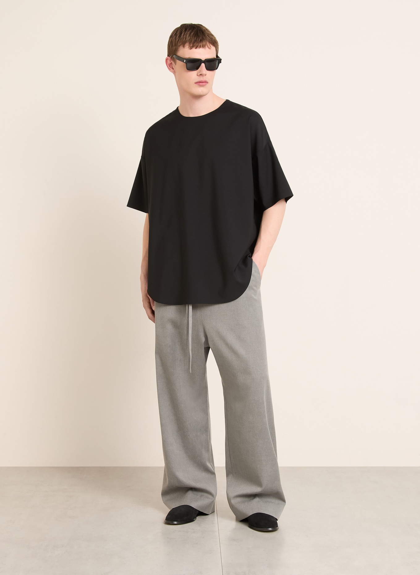 FEAR OF GOD T-shirt: ZWART