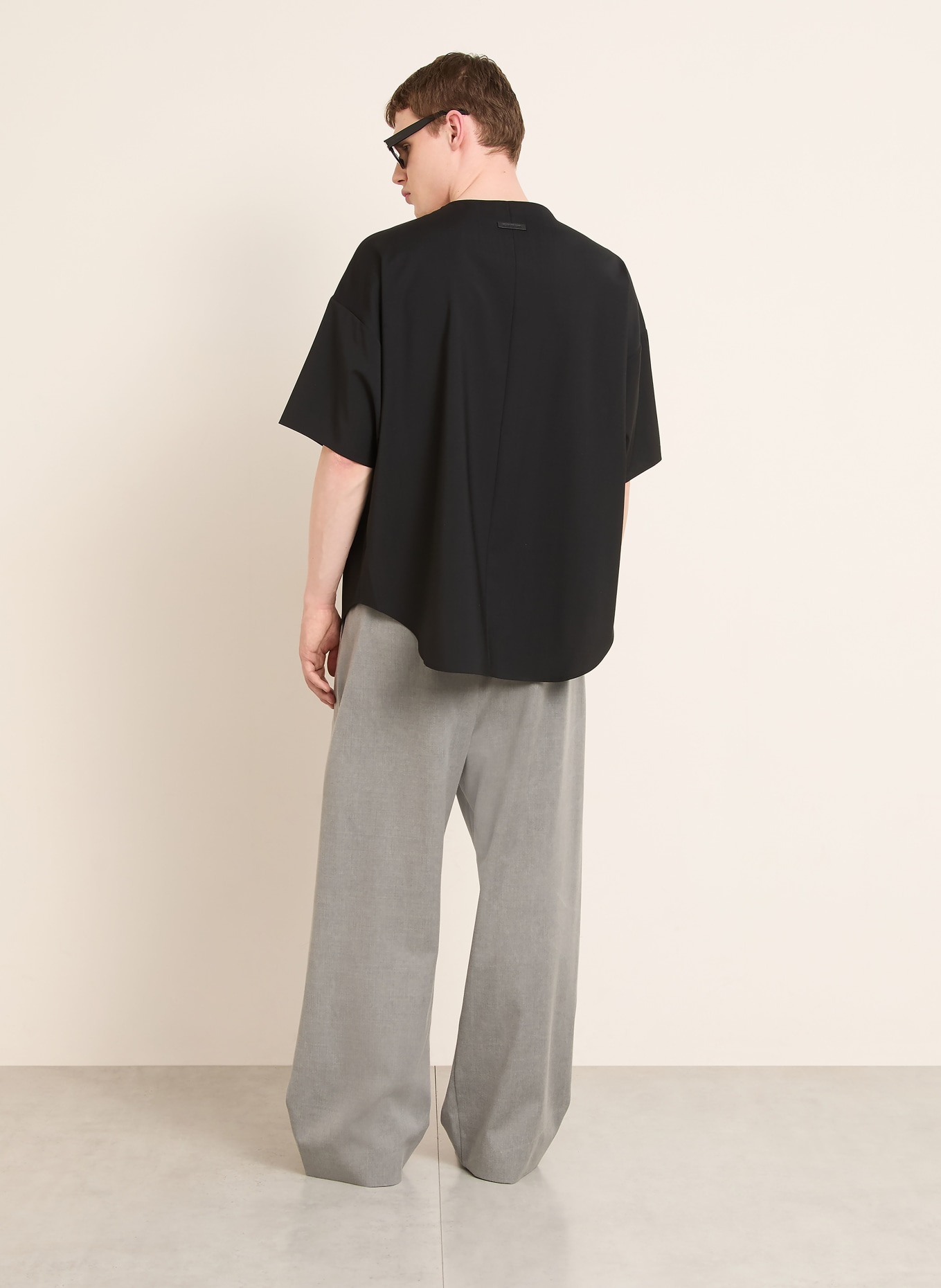 FEAR OF GOD T-shirt: ZWART