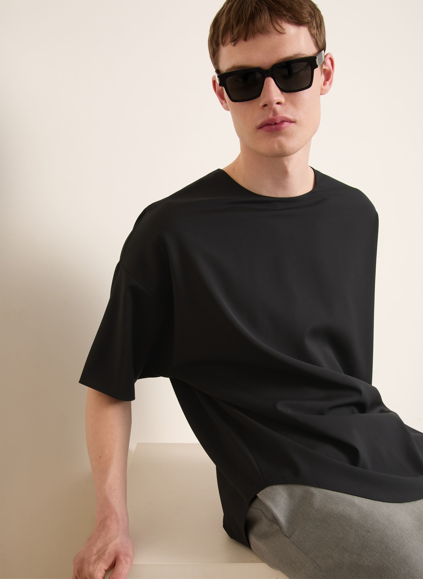 FEAR OF GOD T-shirt: ZWART