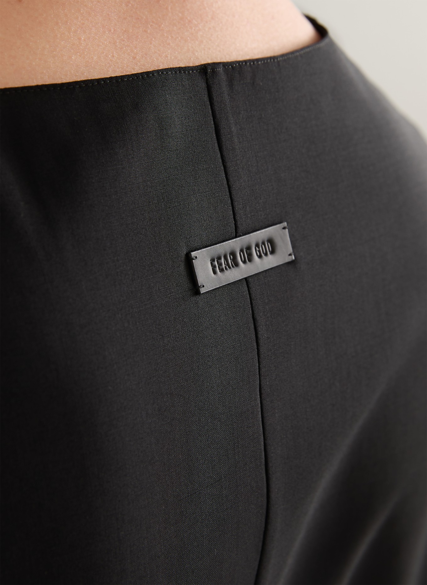 FEAR OF GOD T-shirt: ZWART