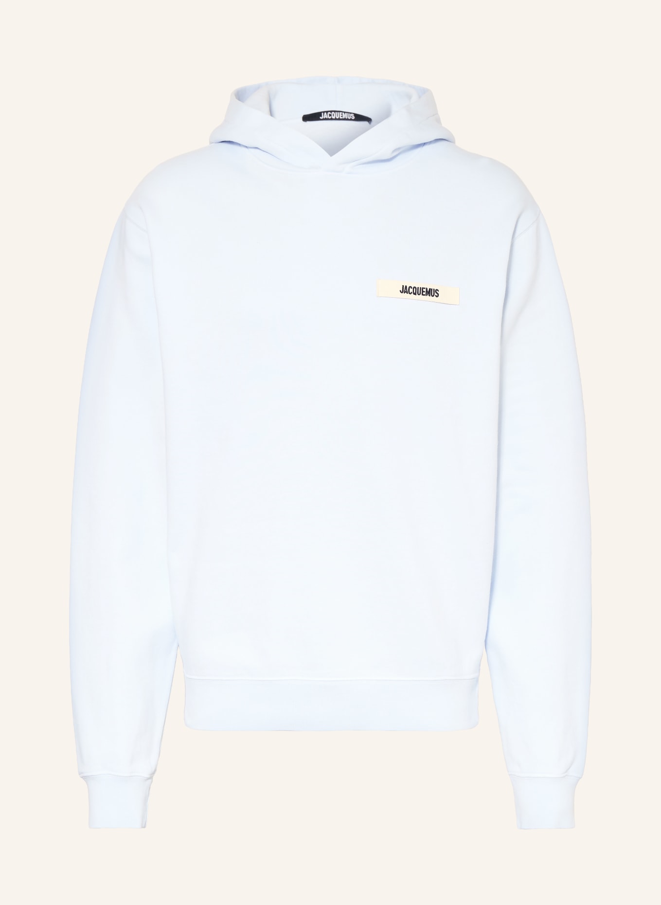 JACQUEMUS Hoodie LE HOODIE GROS GRAIN: LICHTBLAUW