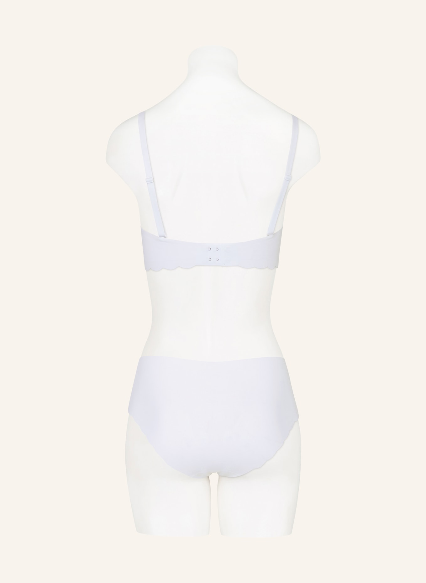 Skiny Triangel-BH BODY FEEL: WEISS
