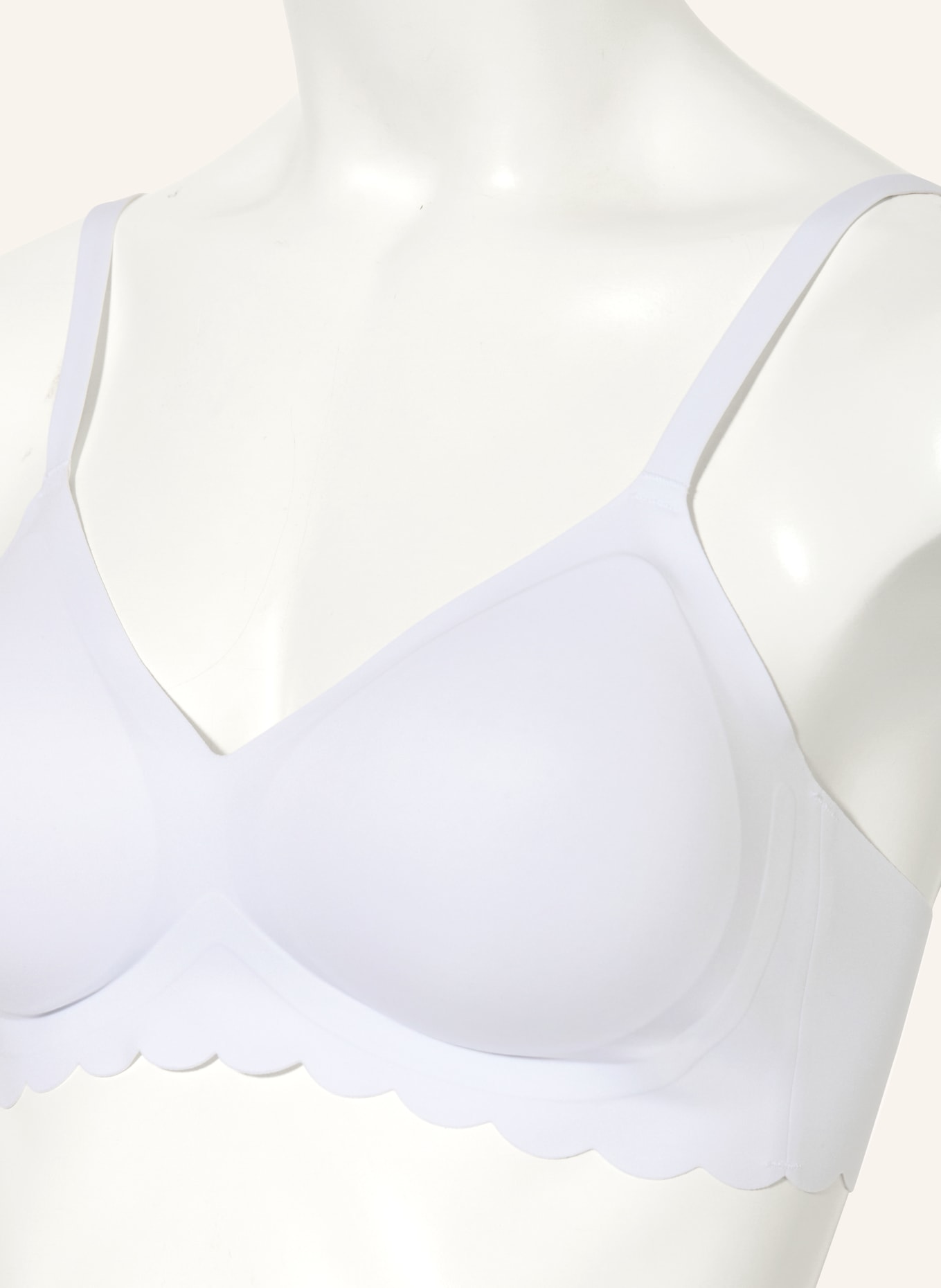 Skiny Triangel-BH BODY FEEL: WEISS