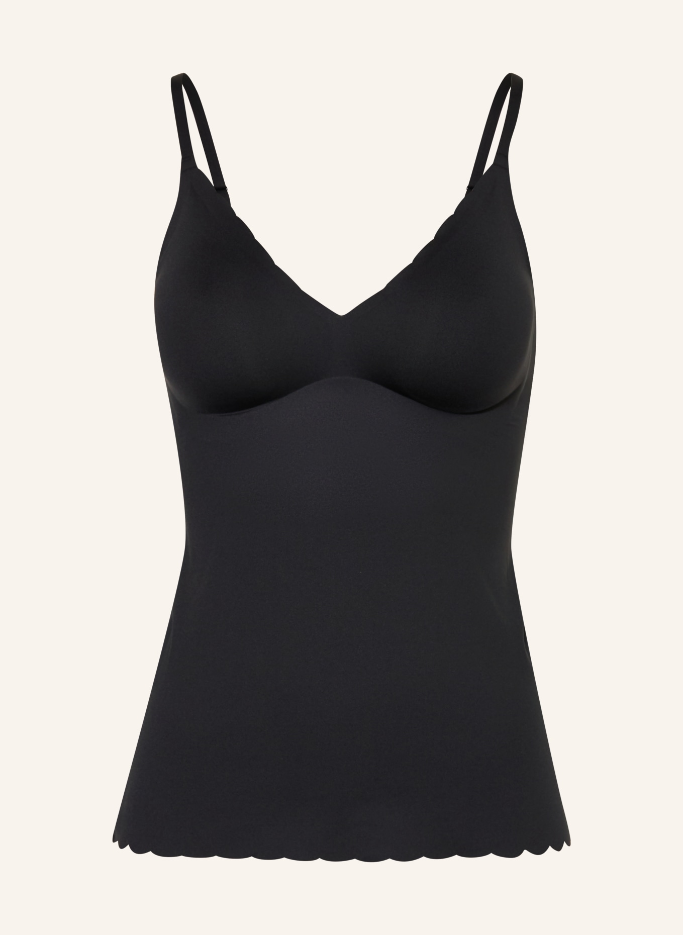 Skiny BH-hemd SENSATION: ZWART