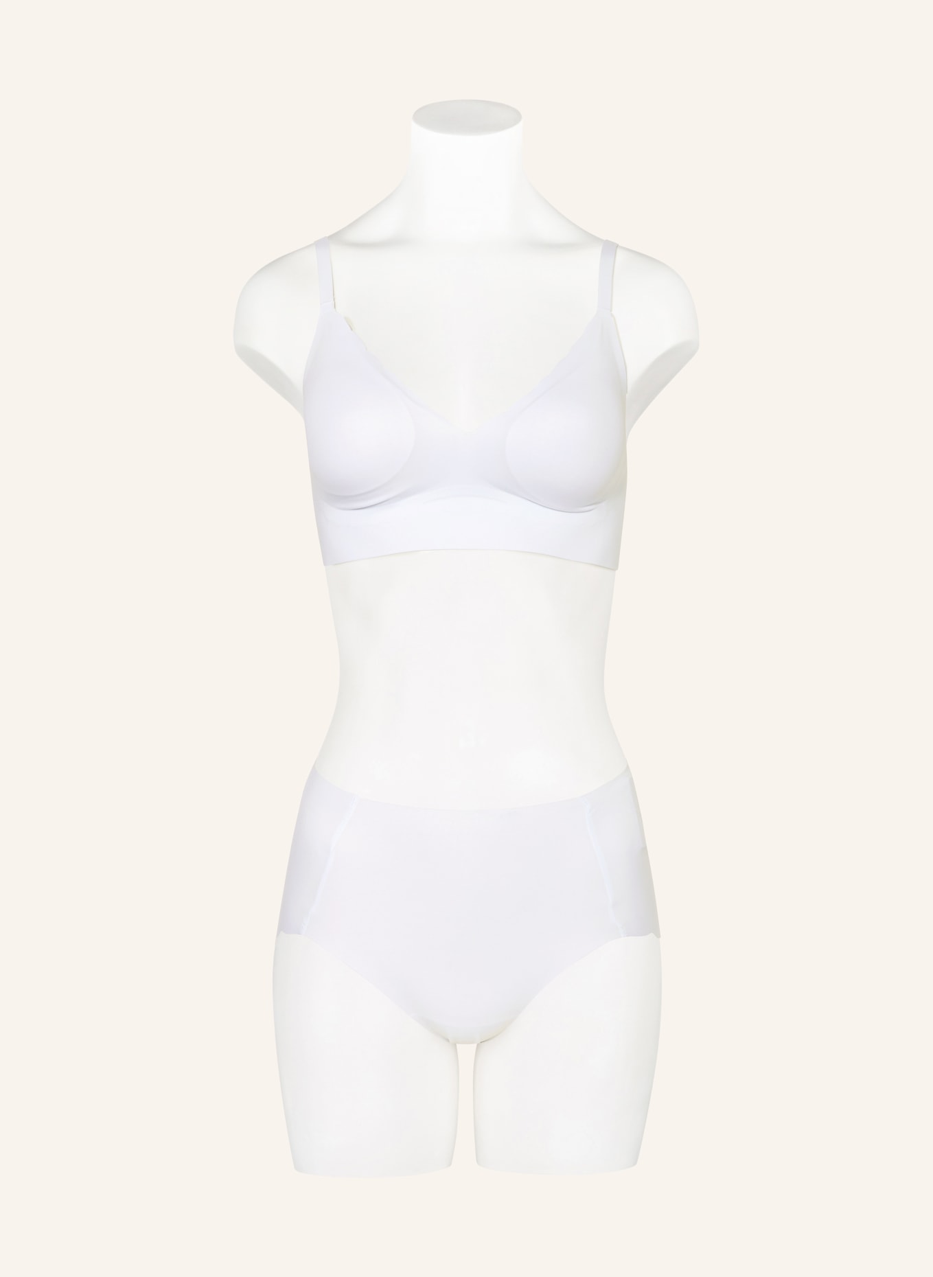 Skiny Bustier BODY FEEL: WIT