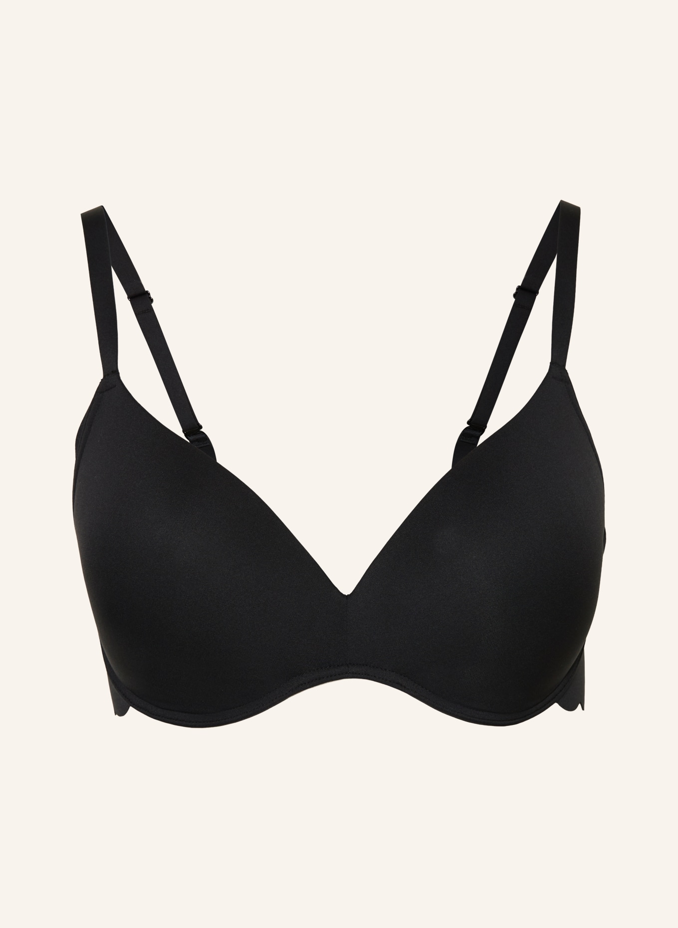 Skiny Biustonosz push-up SENSATION: CZARNY