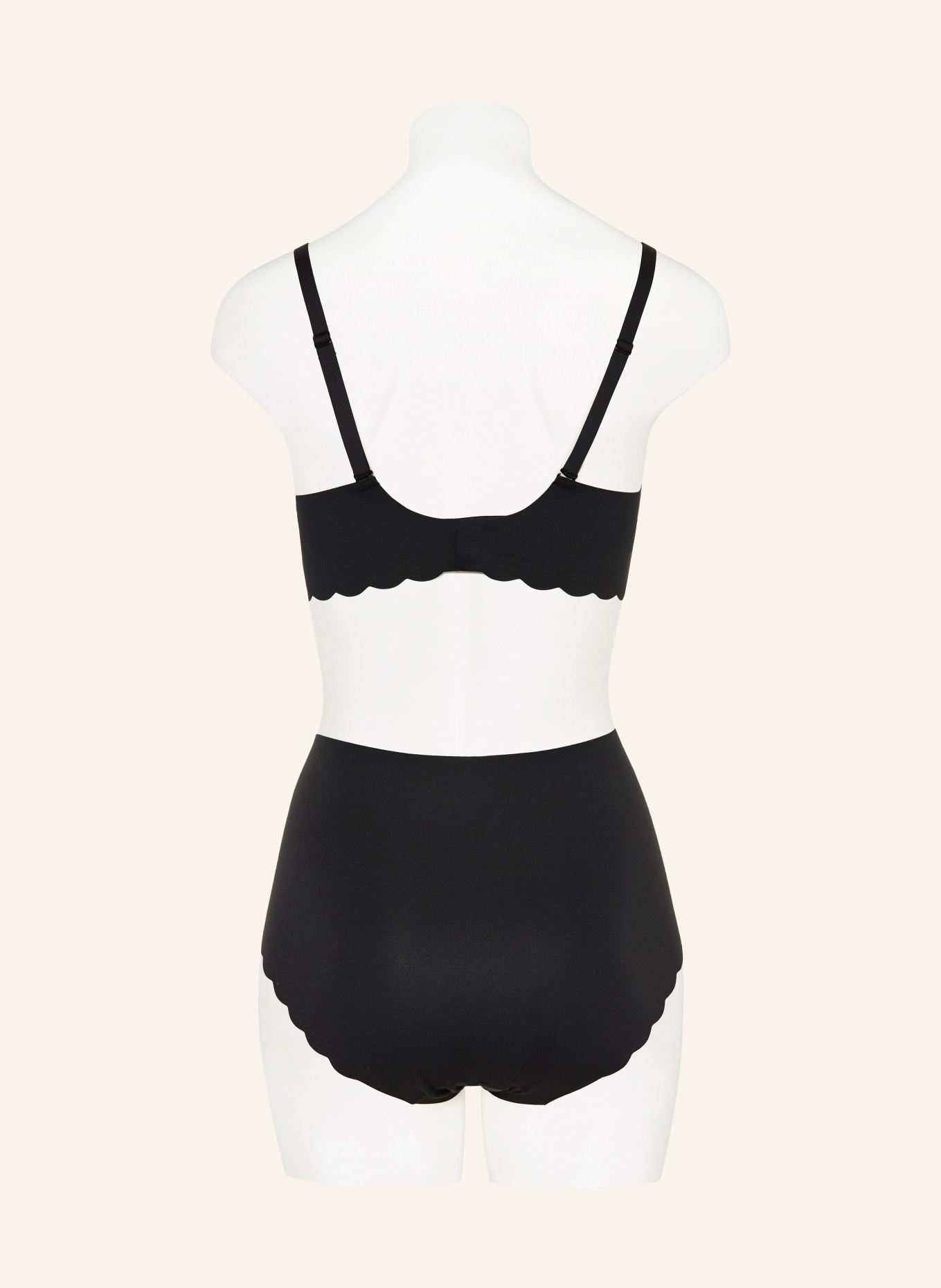 Skiny Biustonosz push-up SENSATION: CZARNY