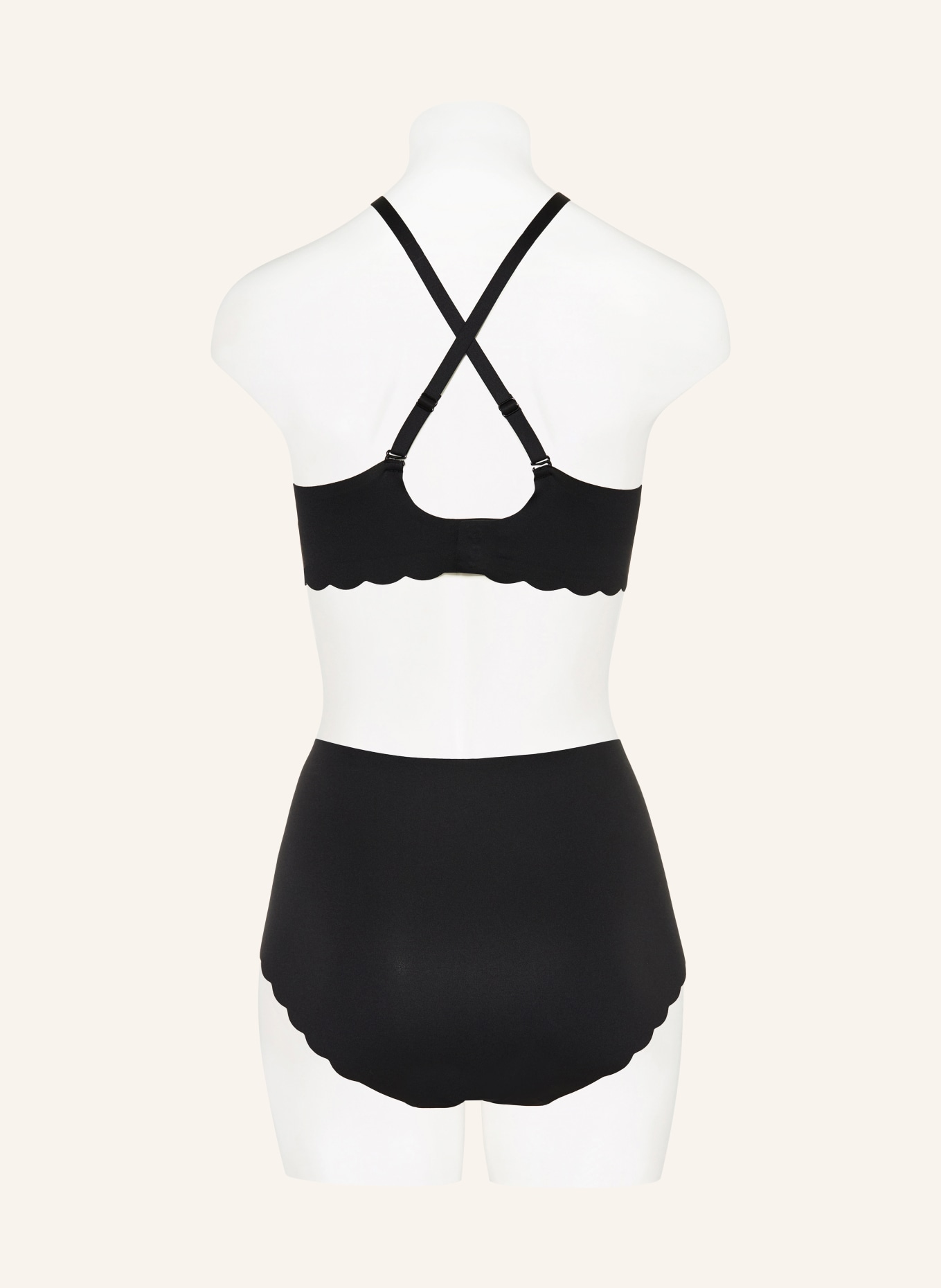 Skiny Biustonosz push-up SENSATION: CZARNY