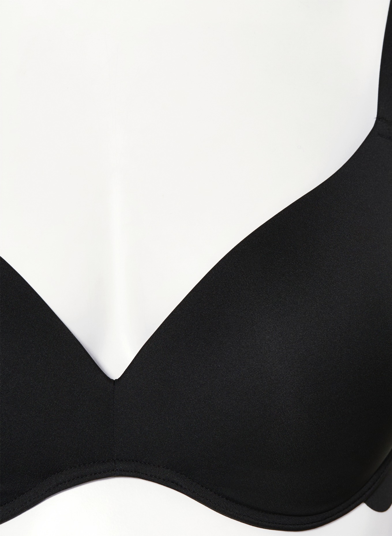 Skiny Biustonosz push-up SENSATION: CZARNY