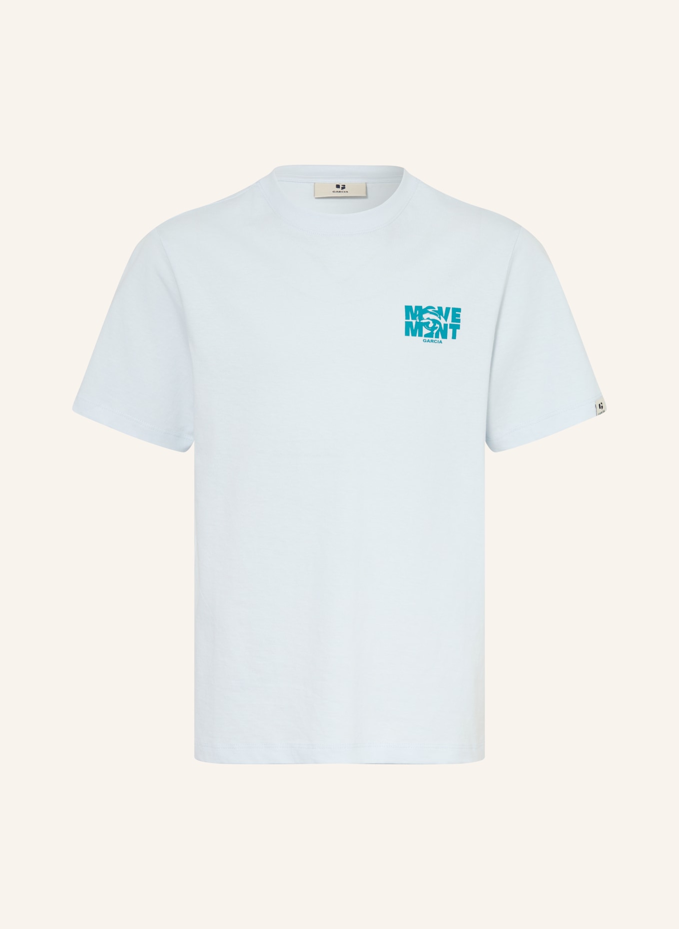 GARCIA T-Shirt: BLAUGRAU