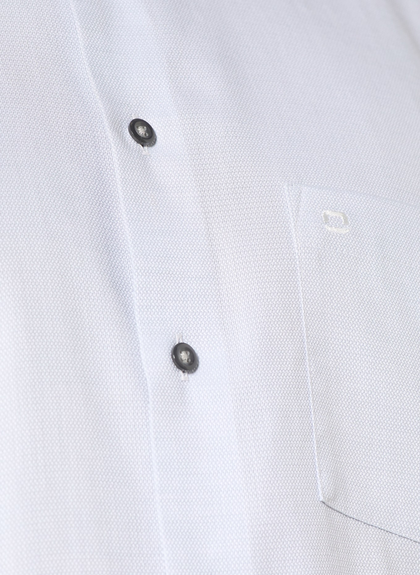 OLYMP Kurzarm-Hemd Luxor modern fit: BLAUGRAU