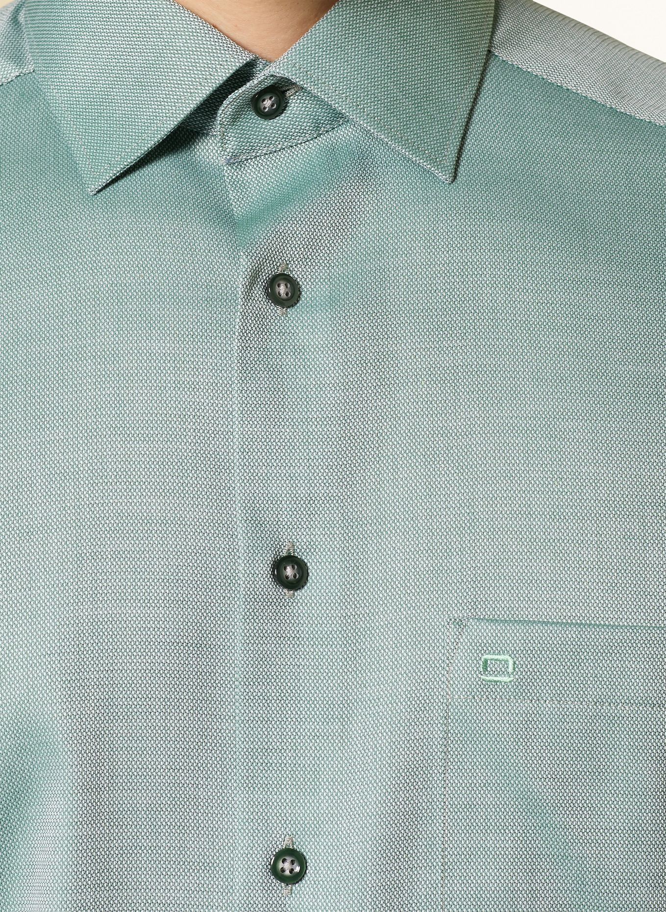 OLYMP Kurzarm-Hemd Luxor modern fit: GRÜN