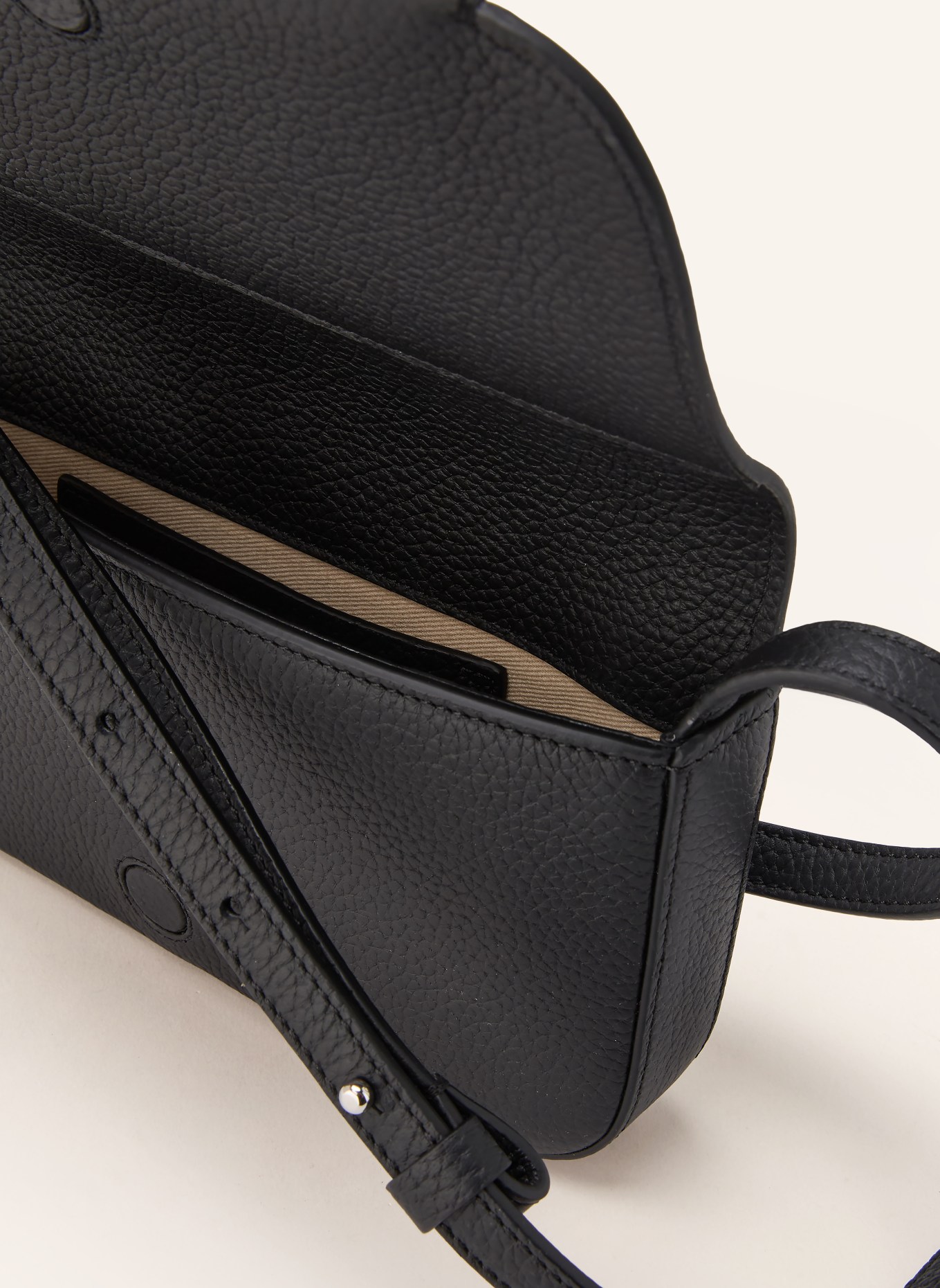 JACQUEMUS Sac à bandoulière LE CURVO: NOIR