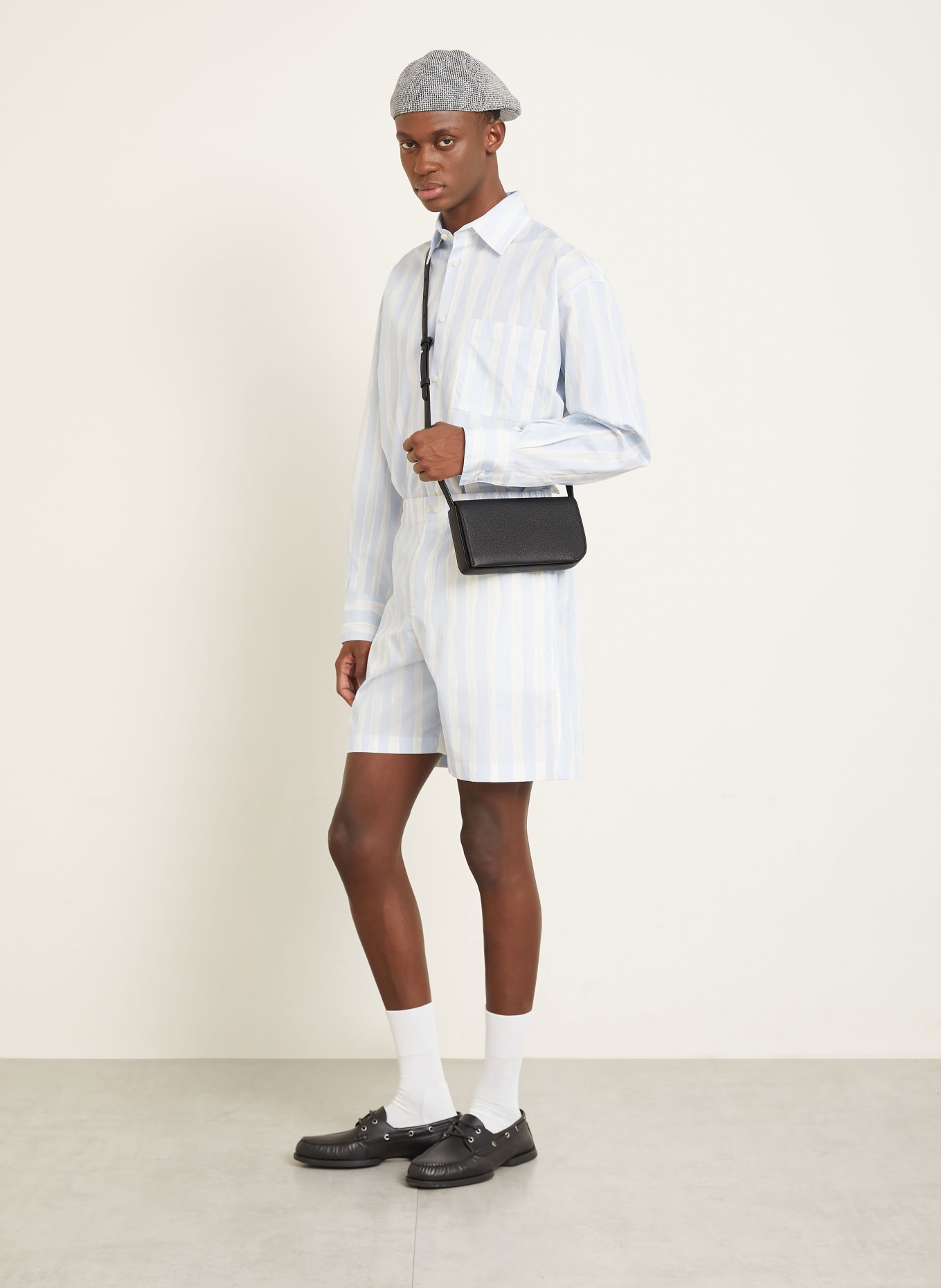 JACQUEMUS Sac à bandoulière LE CURVO: NOIR