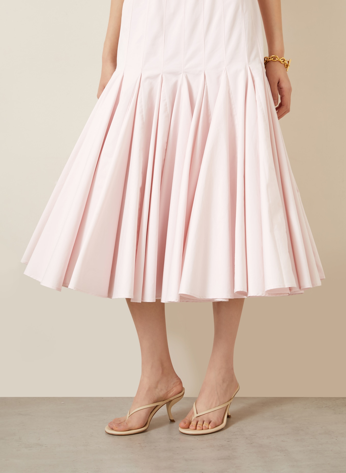 JACQUEMUS Sukienka LA ROBE AGAVE: JASNORÓŻOWY