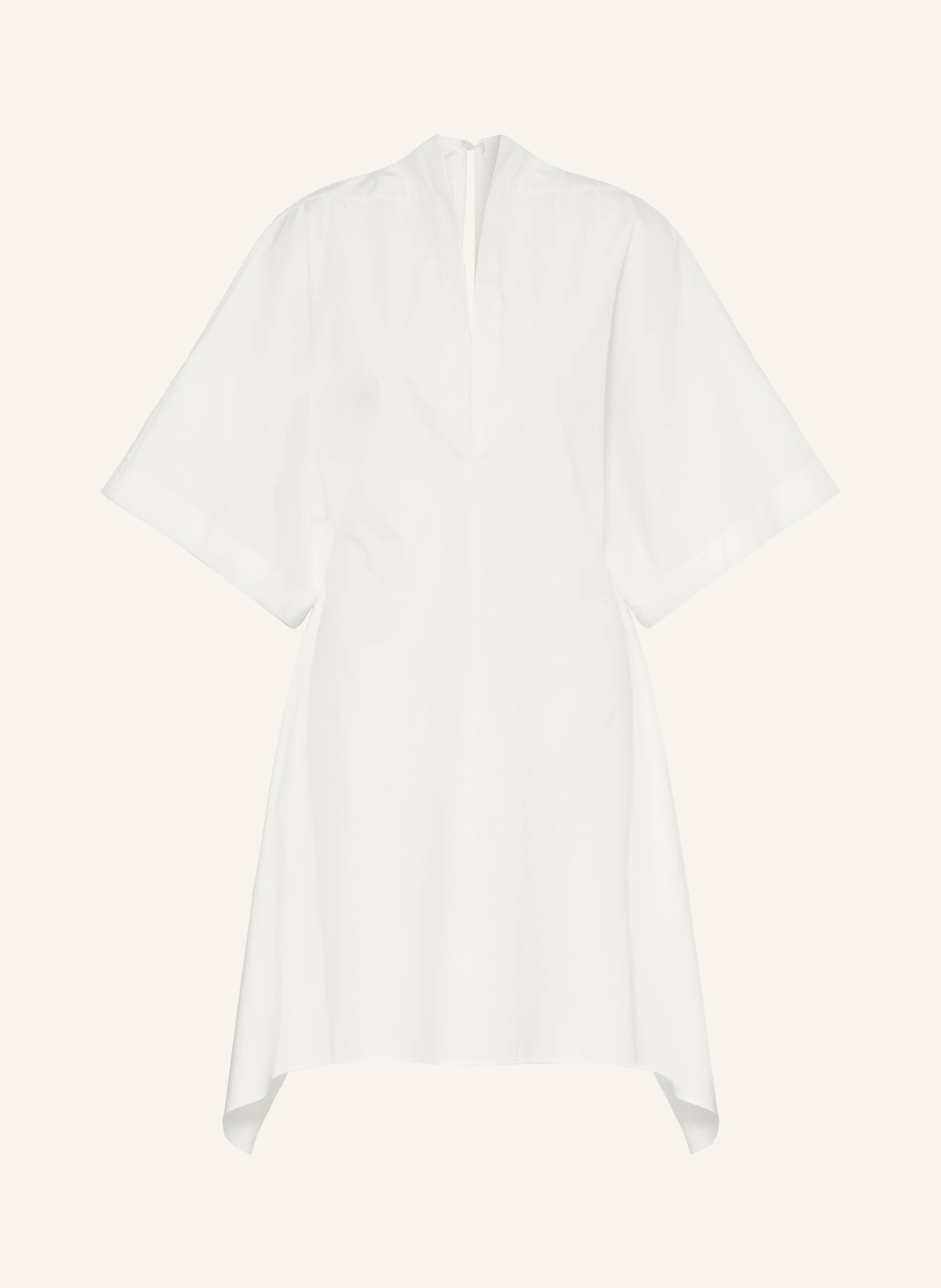 JACQUEMUS Jurk LA TUNIQUE MOISSON met 3/4-mouwen: WIT